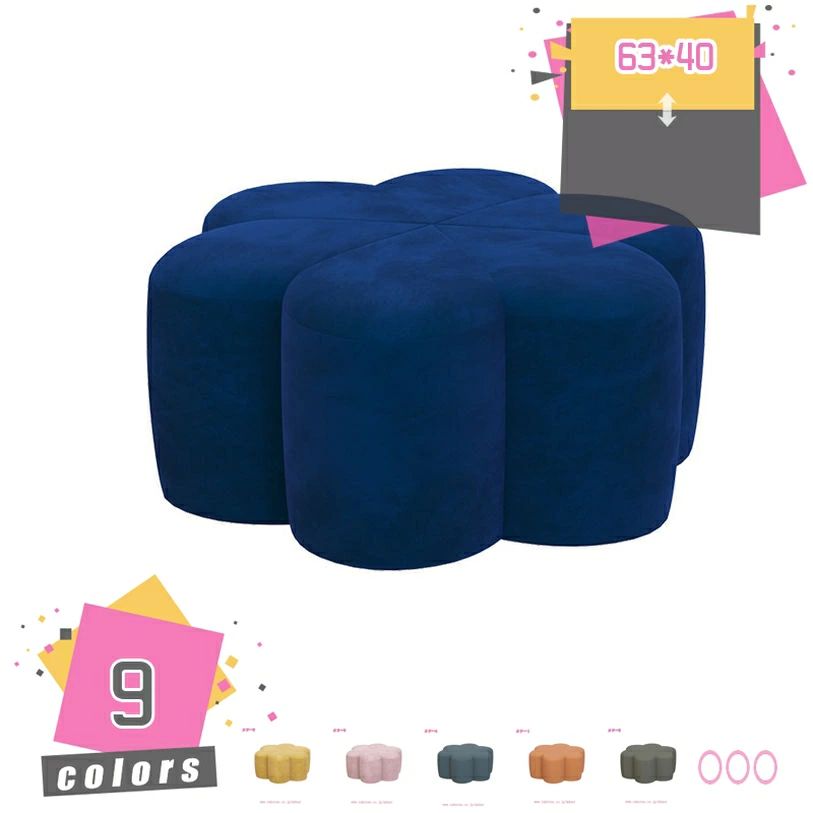 腰かけ 木製 居敷き オットマン フッ放り投げる物の具 花の形 足置き台 靴取り替えっこ小っちゃい腰かけ 居敷き 入り口・入口台 精神的な統合飾り気のない 座蒲団付き添い人 リビング