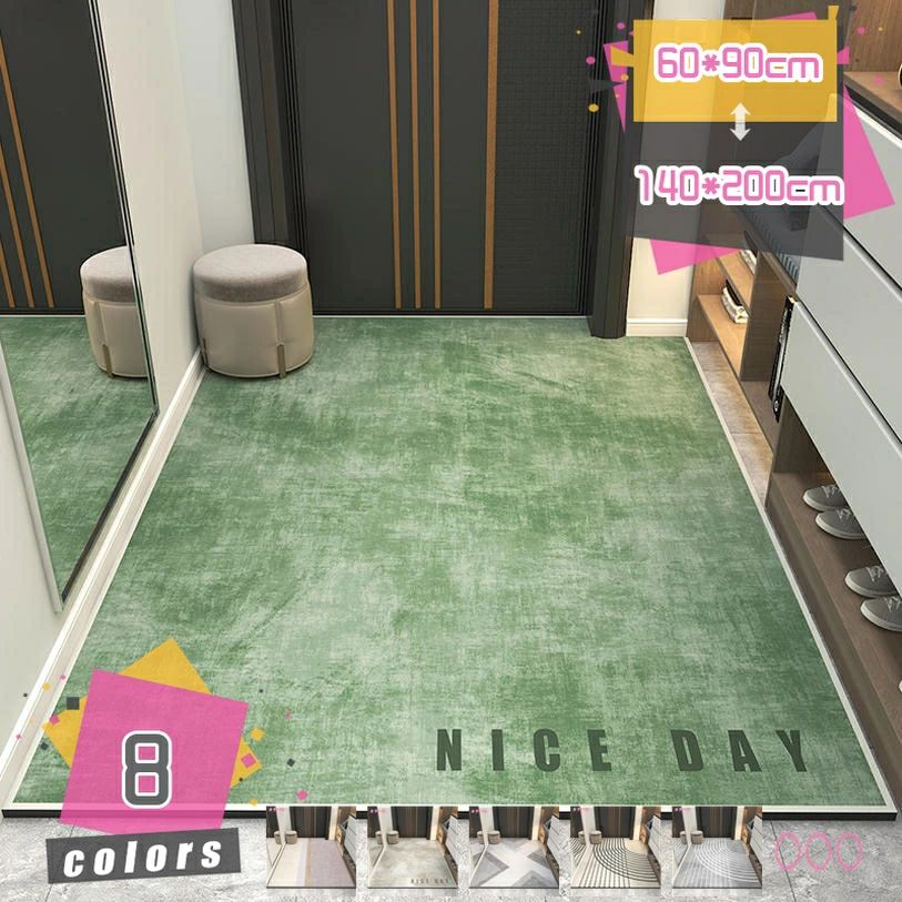 玄関マット 北欧 ラグカーペット 洗える 防塵 防ダニ 屋内?室内 ベッドサイド マット おしゃれ 玄関まっと すべり止め 耐磨耗性 防臭 玄