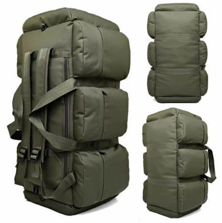 90L 大容量 メンズ ミリタリー タクティカルバックパック 防水 手荷物 ショルダーバッグ ハイキング キャンプ 4,949円