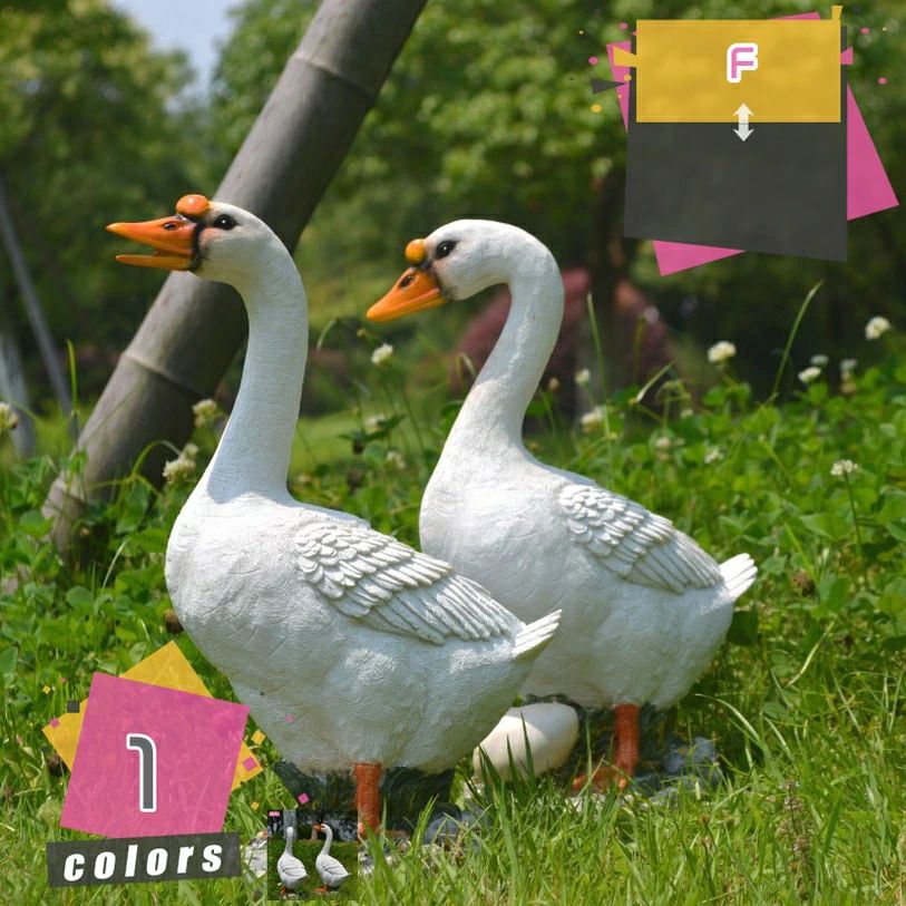 ガーデニング 庭 飾り付け 室内装飾 オブジェ 園地 飾り付け 毛の荒物 鵞鳥 飾り付け 園芸 園地雑貨 園芸雑貨 庭飾り付け デコレーシ エクステリア・ガーデンファニチャー-ガーデンオーナメント・置物