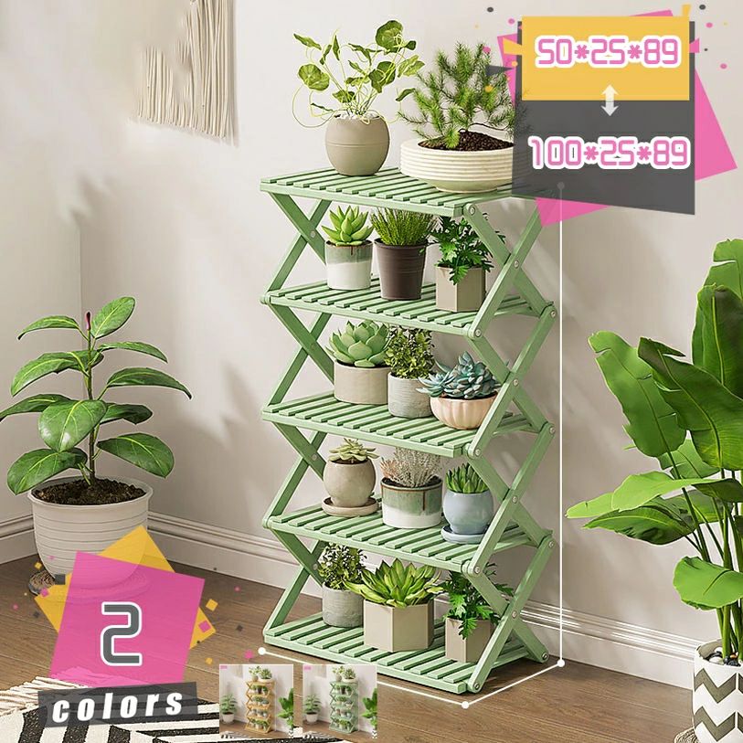 フラワースタンド 木製 プランタースタンド 園芸ラックガーデンラック 花台 5段 植物棚 多肉植物 棚 観葉植物 ベランダ 収納 玄関 飾り