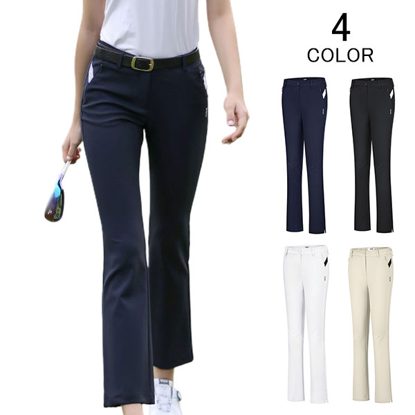 楽天市場】ゴルフ パンツ レディース ズボン ストレッチ GOLF ゴルフ