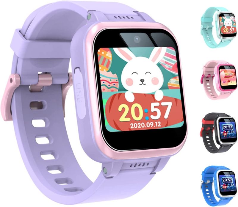 キッズ 腕時計 スマートウォッチ子供 スマートウォッチ watch 動画撮影 写真 歩数計 自撮りカメラ 音声録音 音楽再生 ゲーム機にもなる