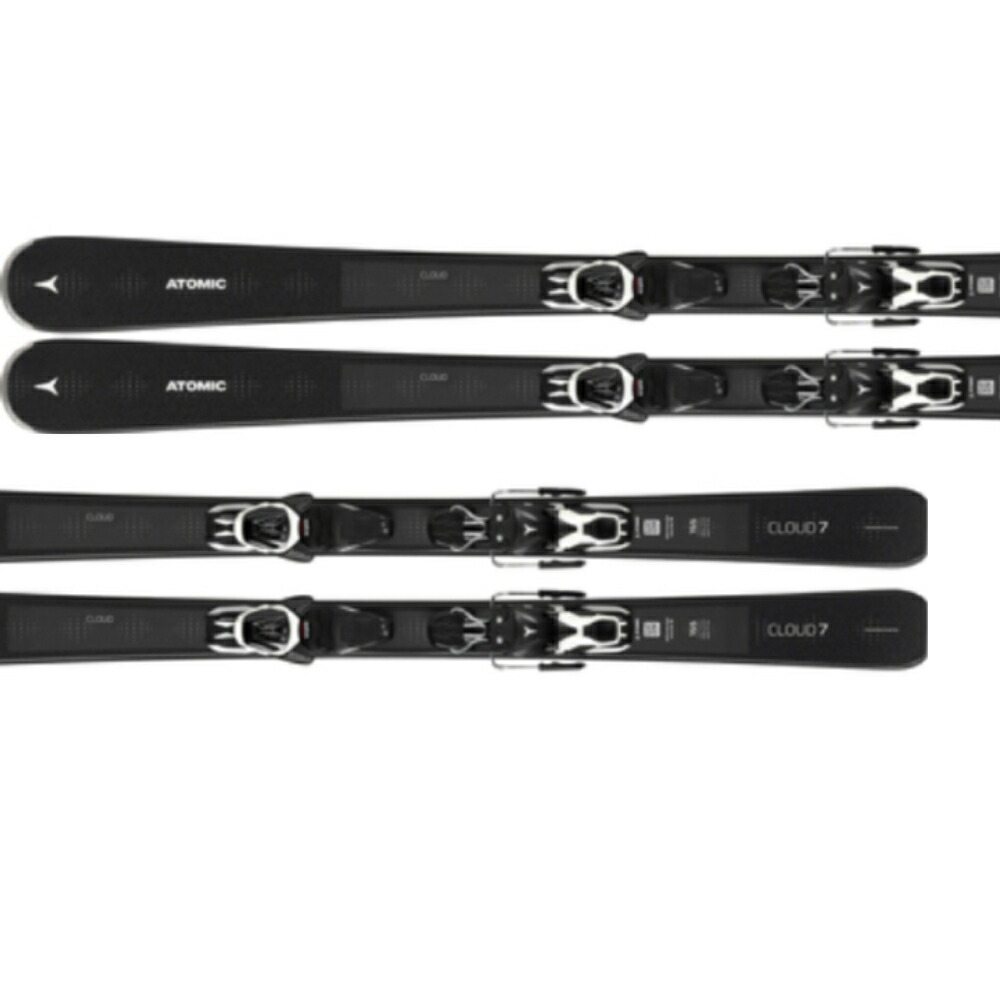 パターン ATOMIC ATOMIC アトミック CLOUD BLACK E LITHIUM 10 L80 SKI  スキー板＋ビンディングセット AASS02032 レディース 女性用板