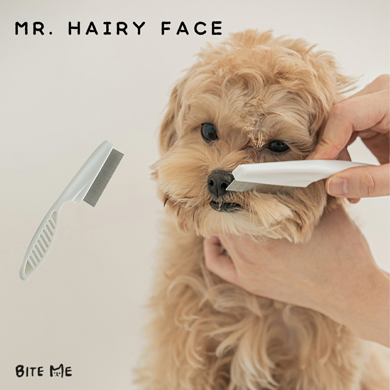 楽天市場 Bite Me バイトミー Mr Hairy Face コーム 犬 ブラシ ブラッシング クシ 細かめ 細め 顔周り 体 お出かけにも 目やに 汚れとり 犬の服 ドッグウェア ベストフレンズ Best Friends ベストフレンズ