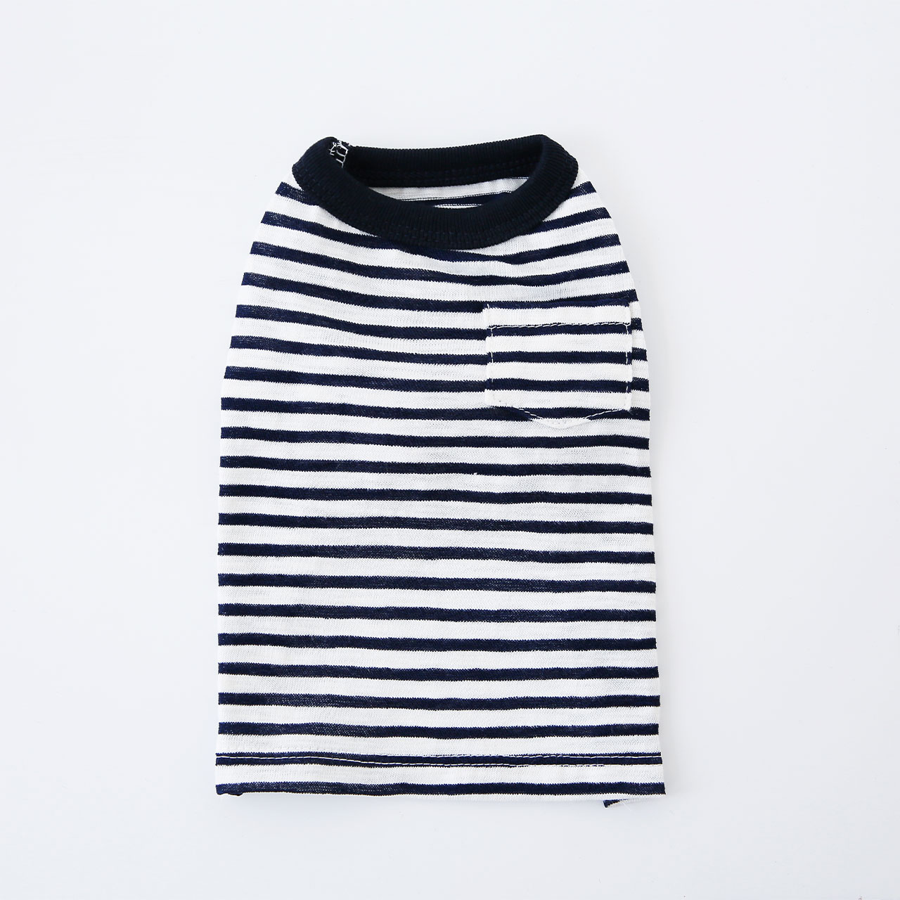 SayCheeseポケットボーダーTシャツ/S,M,L,XL【犬服春薄手ポケットボーダー薄手Tシャツ伸縮おしゃれシンプルかわいい人気男の子女の子】【犬の服ドッグウェアベストフレンズ】
