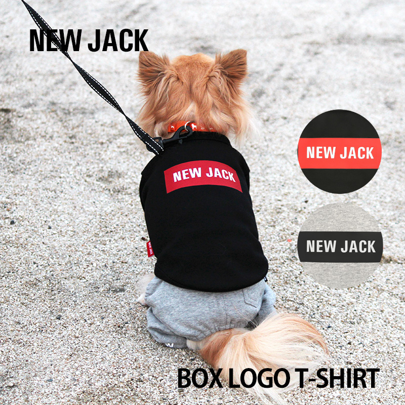 楽天市場 4月5日より順次発送 New Jack ニュージャック ボックスロゴtシャツ S M L Xl Xxl 2color 犬 服 犬の服 夜間 反射 プリント かっこいい おしゃれ ストリート ドッグウェア ブランド 犬の服 ドッグウェア ベストフレンズ Best Friends ベストフレンズ