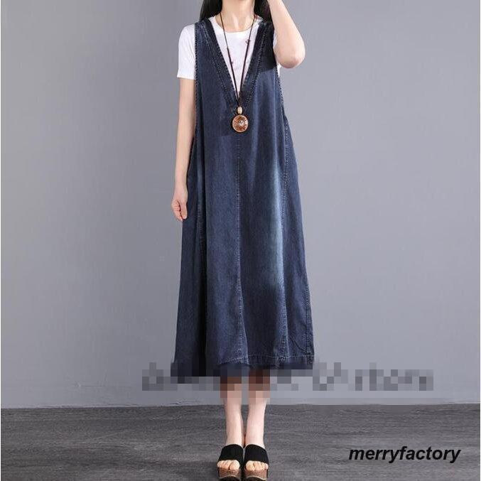 A伝達ルートジーンズ 前掛けスコート デニムサロペット スコート 衣装 ロング 馬鹿でかい大きさ