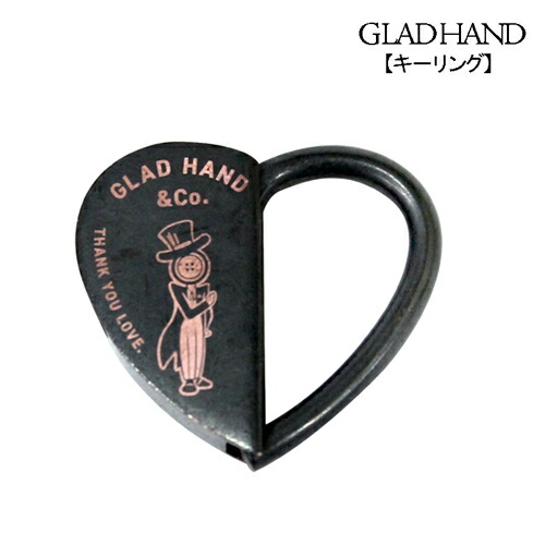 楽天市場】GLAD HAND グラッドハンド チェーン キーリング 35cm 真鍮