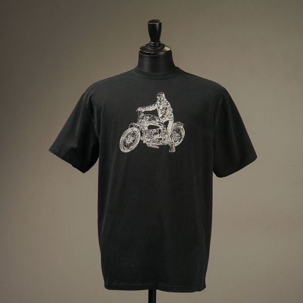 オールドクロウ oc5119bk OLD CROW RACING - S/S T-SHIRTS BLK　Tシャツ