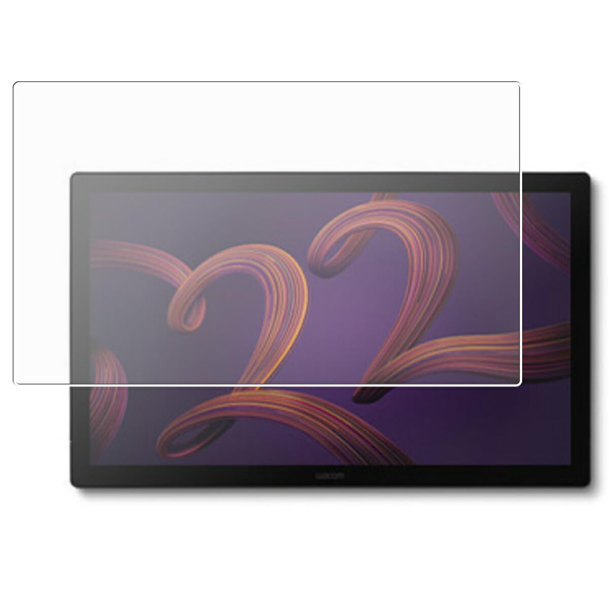 ClearView Wacom Cintiq Pro 22 DTH227K4C 22in用 液晶 保護すること 写真フィルム 引っ敷き 照りかえし切り詰め 手合い 日本製 水の泡受け答え