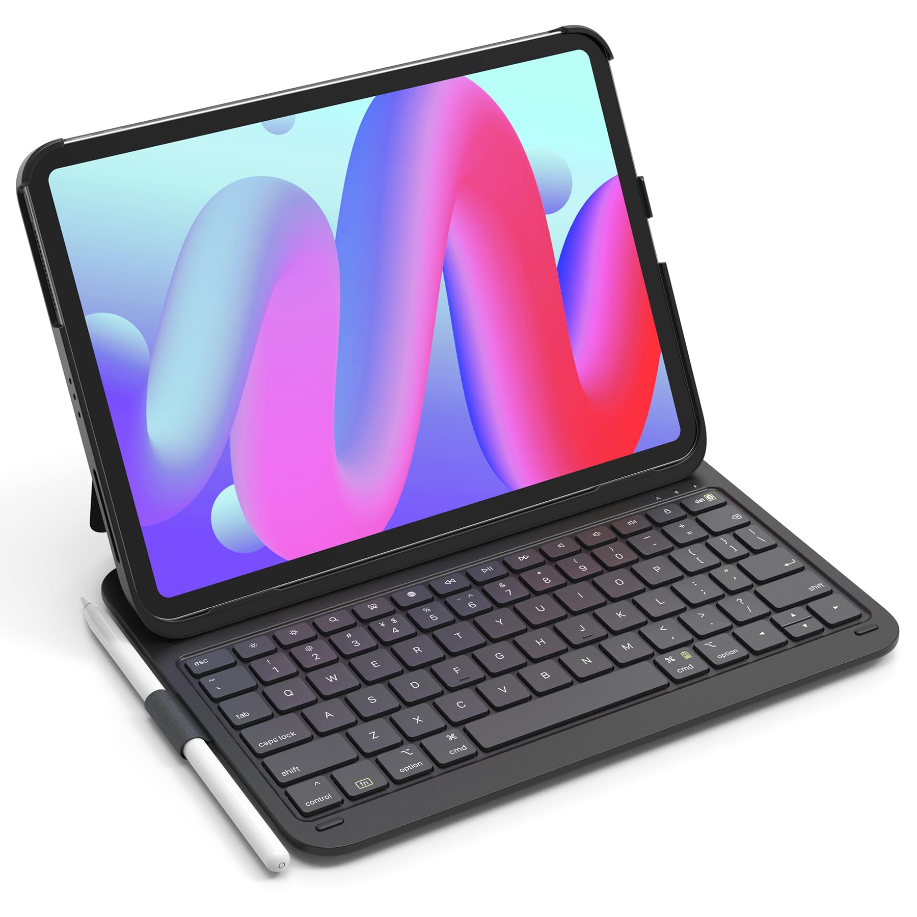 Inateck iPad 10世代 超軽量キーボードケース iPad Air 11インチ 2024/第5世代/第4世代 10.9インチ(2022/2020)と iPad Pro 第1/2/3/4世代 11インチ に適用 ペンホルダー付き BK2007 黒|WES STORE