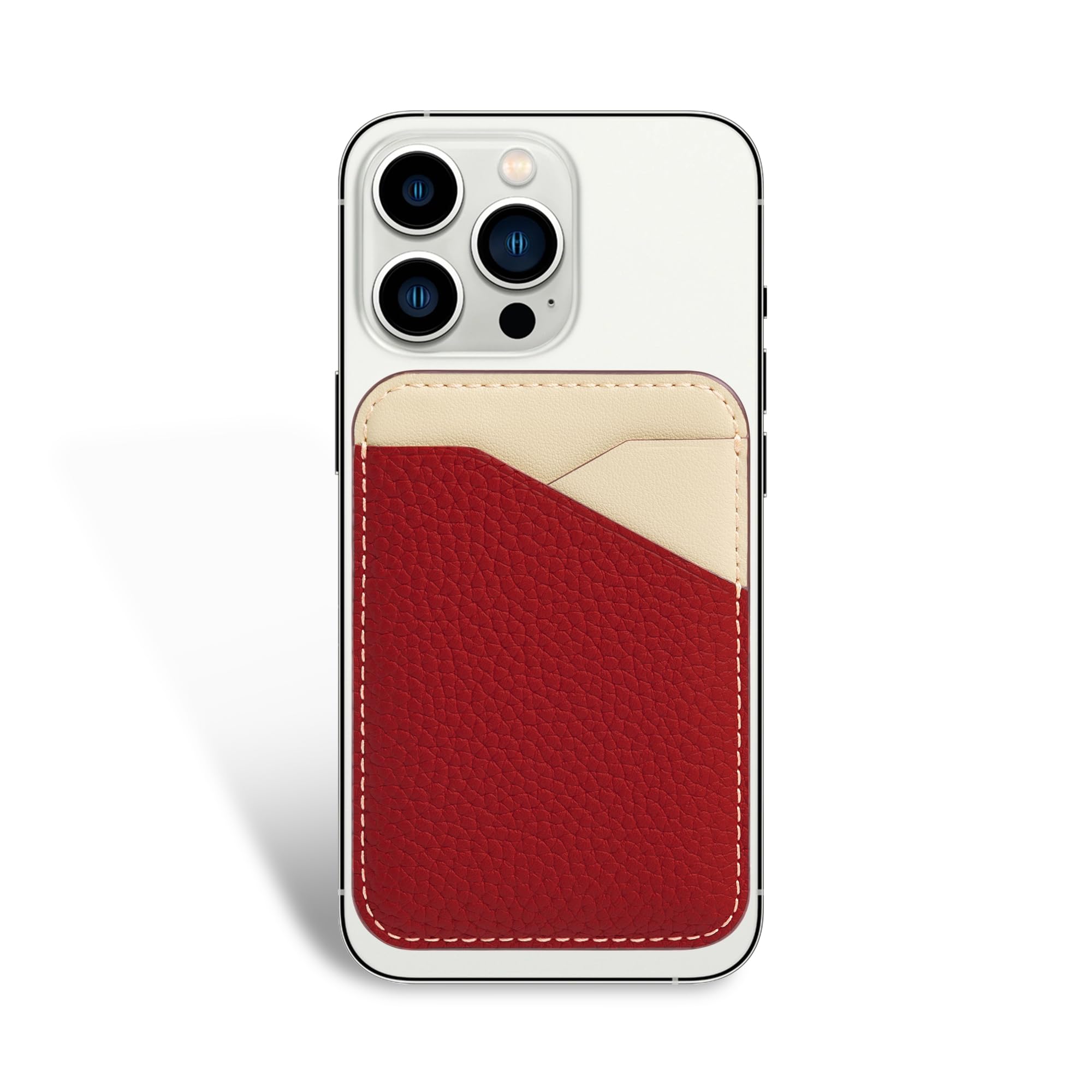 COGURE コグレ カードケース 背面ポケット ウォレット 本革 スリム 磁石不使用 マイクロ吸盤シート Google Pixel/galaxy/Xiaomi/OPPO/sony/AQUOS/iPhone16/15/14/13/12 Pro Plus Promax 対応 ギフトボックス付き COPCardH｜WES STORE