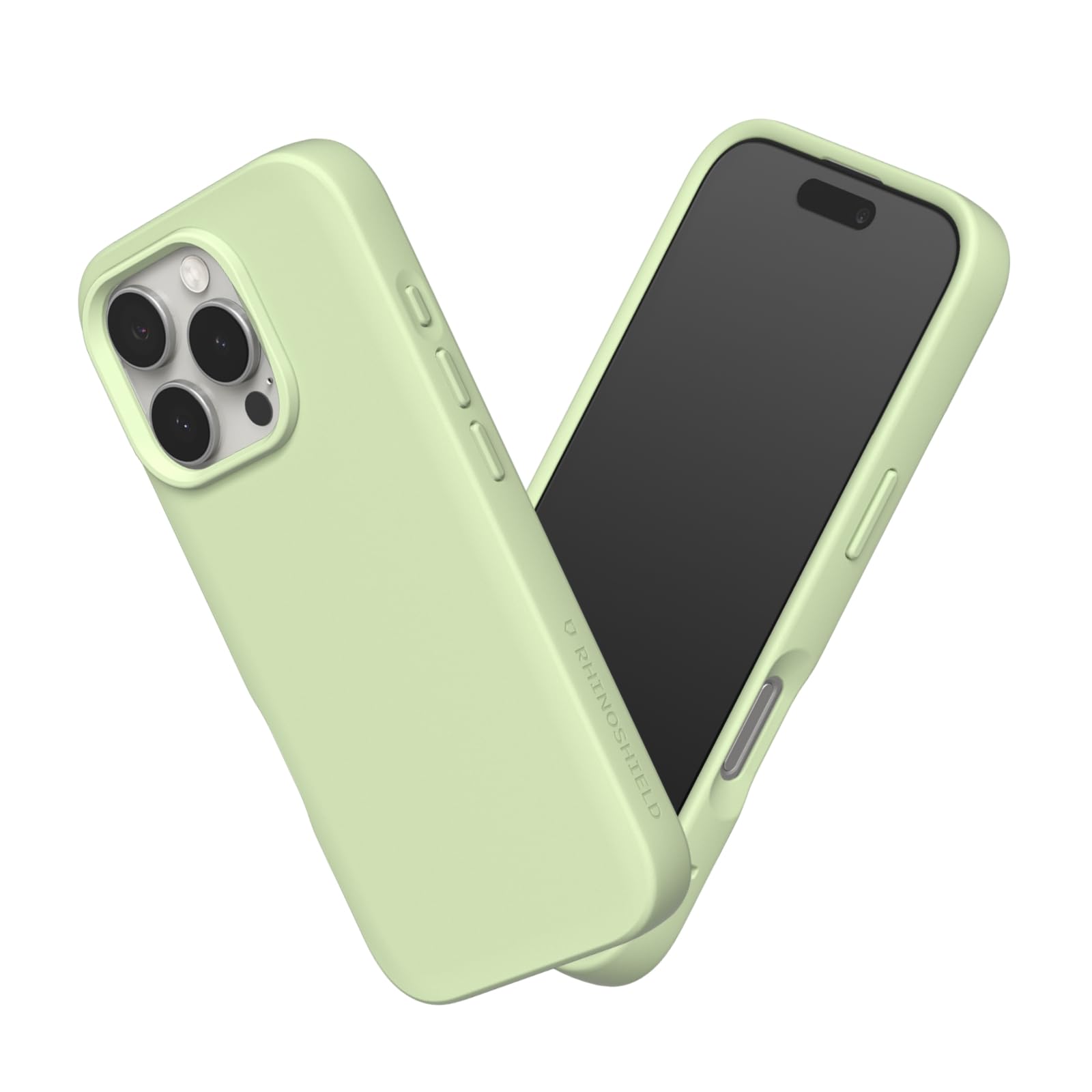 RHINOSHIELD [iPhone 16 Pro Max] SolidSuit ケース 耐衝・腺 米軍MIL規格 衝撃吸収 傷 指紋 防止 薄型 軽量 SGS認証 - パステルマッチャ｜WES STORE