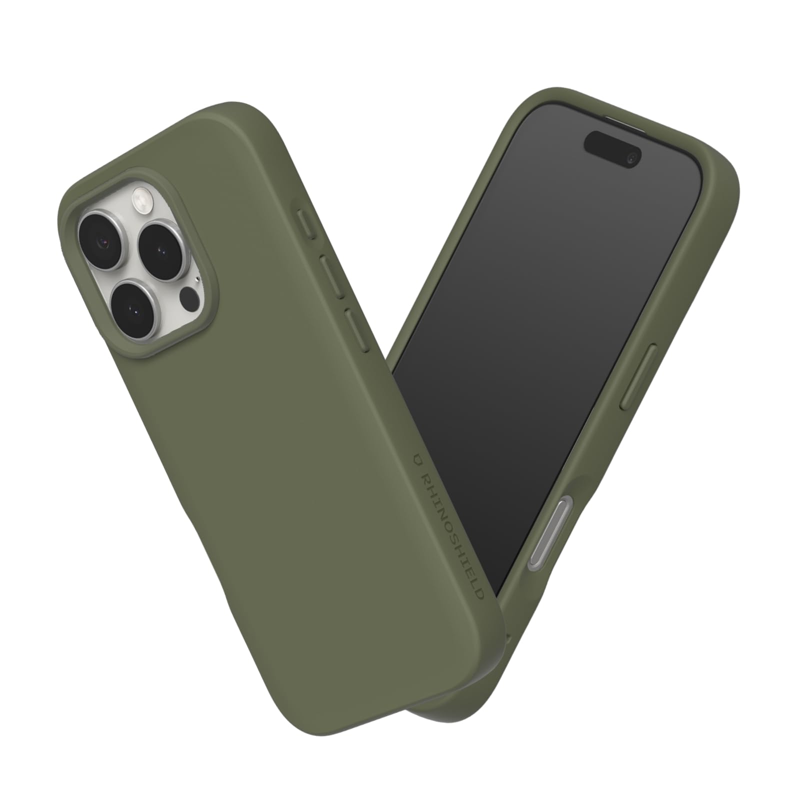 RHINOSHIELD [iPhone 16 Pro Max] SolidSuit ケース 耐衝・腺 米軍MIL規格 衝撃吸収 傷 指紋 防止 薄型 軽量 SGS認証 - シーウィードグリーン
