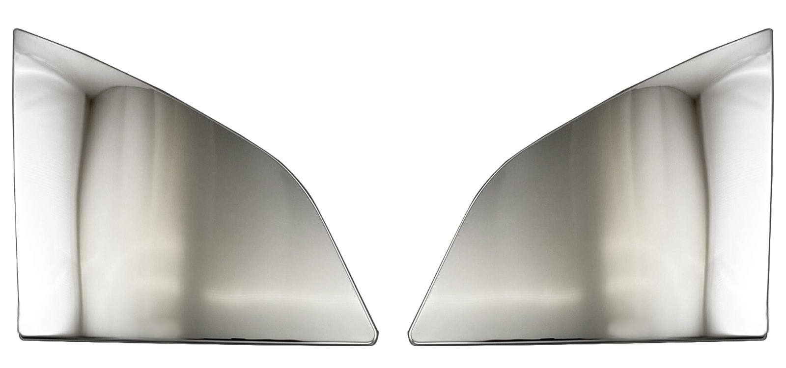 BRIGHTZ いすゞ 23エルフ 超鏡面ステンレスメッキコーナーパネル 2PC 【 TRUCK−S−092 】 いすず いすづ|WES STORE