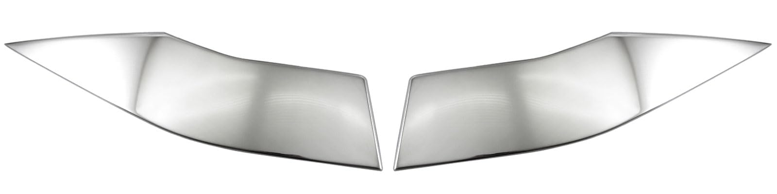 BRIGHTZ クラウンクロスオーバー TZSH35 AZSH35 超鏡面ステンレスメッキヘッドライトサイドパネル 2PC 【 HEAD&minus;ETC&minus;067 】 ZSH AZSH H35 35 クラウン クロスオーバー｜WES STORE