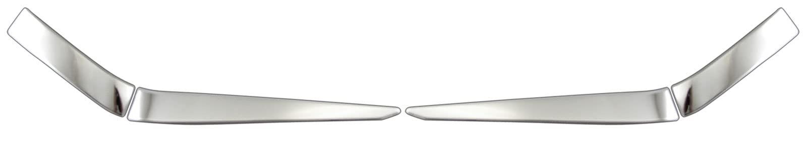 BRIGHTZ タントカスタム LA650S LA660S 後期 超鏡面ステンレスメッキフロントバンパーコーナーモール 2PC 【 COR－MOL－023 】 LA650 LA660 A650 A660 650 660