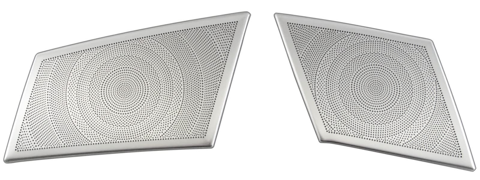BRIGHTZ エクストレイル SNT33 T33 ステンレスダッシュボードスピーカーカバー 2マイコン 繻子しろがね色 【 SPEAKER－150 】 SNT33 ST33 NT33 SNT ST NT T 33 エクストレール