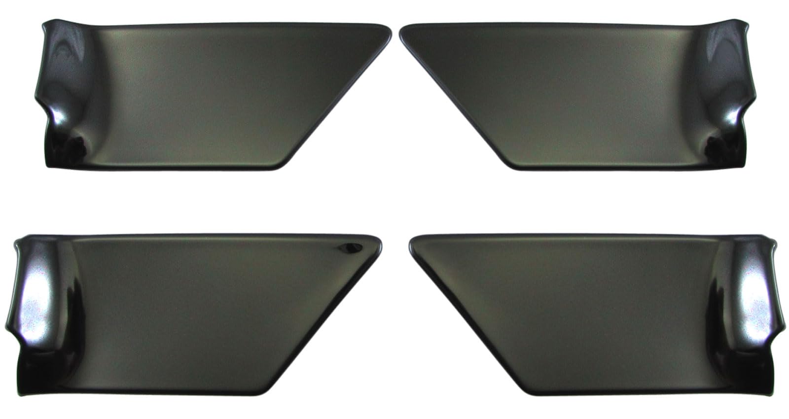 BRIGHTZ クラウンクロスオーバー TZSH35 AZSH35 ステンレスインナードアハンドルカバー 皿 4PC 黒 【 INS－DHC－278 】 ZSH AZSH H35 35 クラウン クロスオーバー
