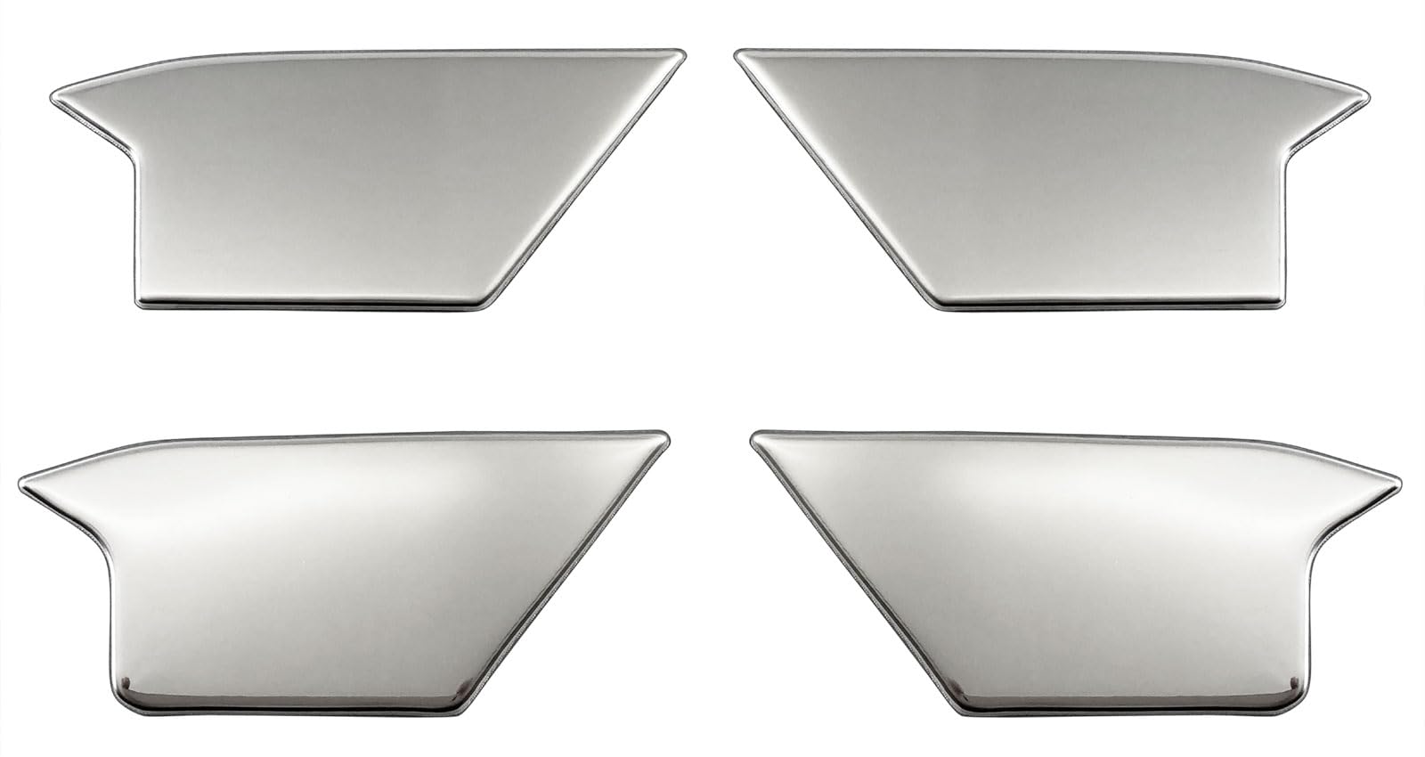 BRIGHTZ ゴルフR CDDNFF 超鏡面ステンレスメッキインナードアハンドルカバー 皿 4PC 【 INS&minus;DHC&minus;305 】 CDD フォルクスワーゲン VW ゴルフ R｜WES STORE 12,733円