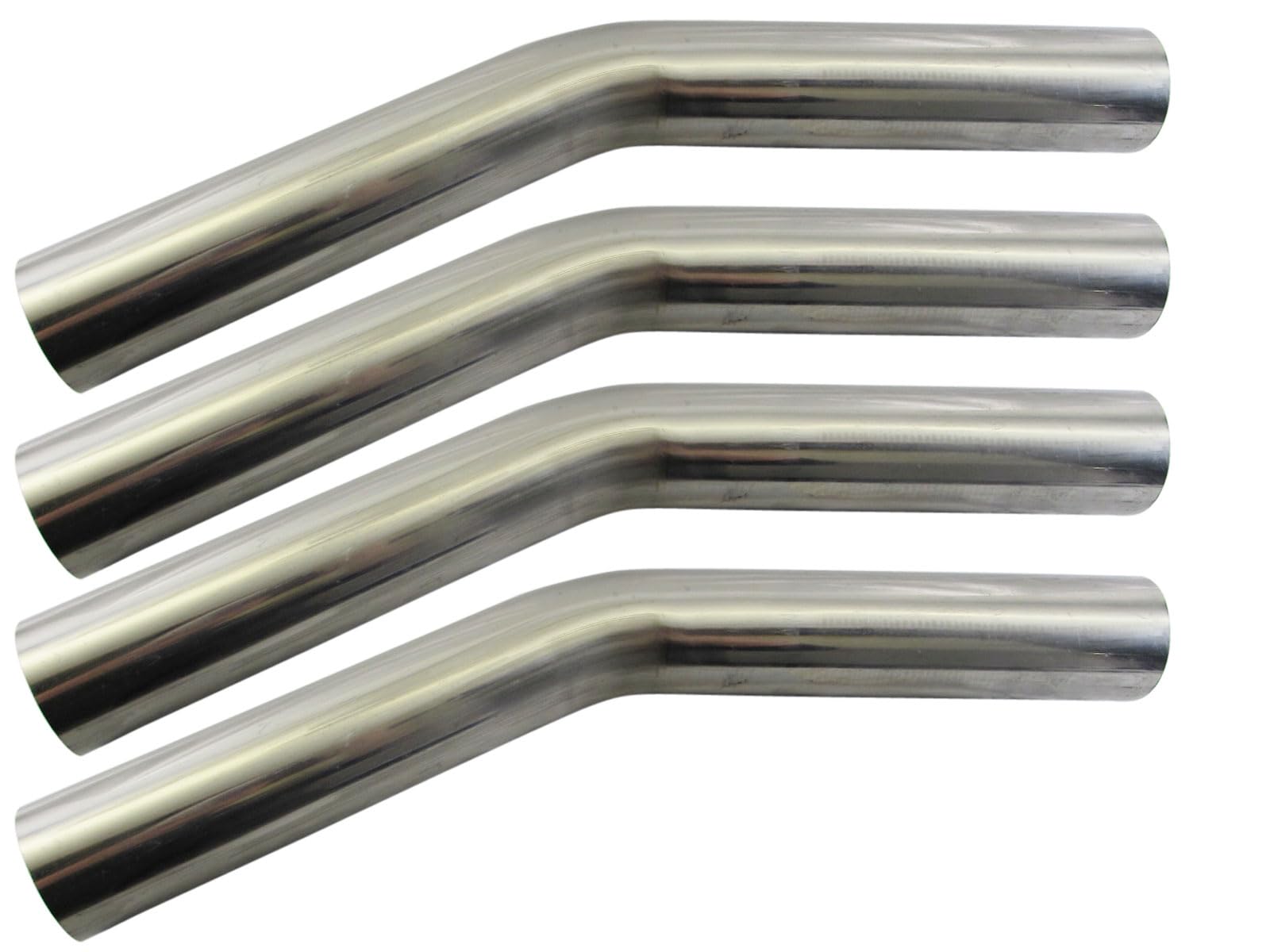 BRIGHTZ 70Φ 30度 ステンレス 曲げパイプ 1.5mm厚 4PC 【 CUR&minus;PIPE&minus;025&minus;4PC 】 70パイ 70φ 30&deg;｜WES STORE