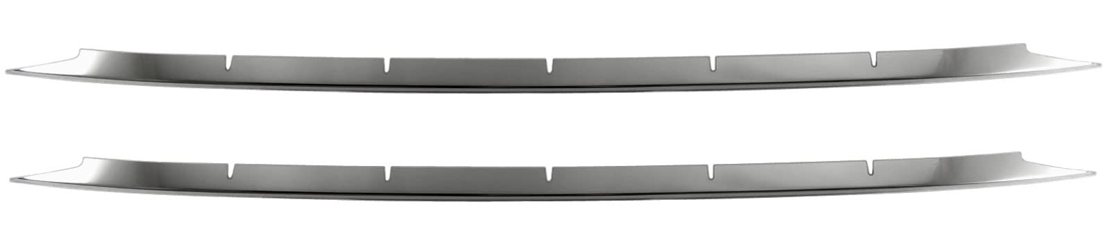 BRIGHTZ ランディ 90 95 超鏡面ステンレスメッキフロントバンパーモール 2PC 【 FBUM－MOL－136 】 ZWR90C ZWR95C MZRA90C MZRA95C ZWR MZRA 90C 95C C ランデイ ランディー ランデイー ランデー
