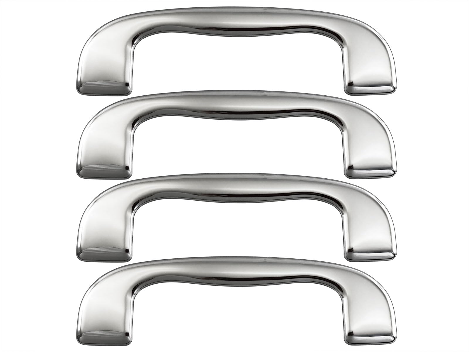 BRIGHTZ インプレッサ GU 超鏡面ステンレスメッキアシストグリップカバー 4PC 【 INT－GRIP－059－4PC 】 GU6 GU7 GUD GUE