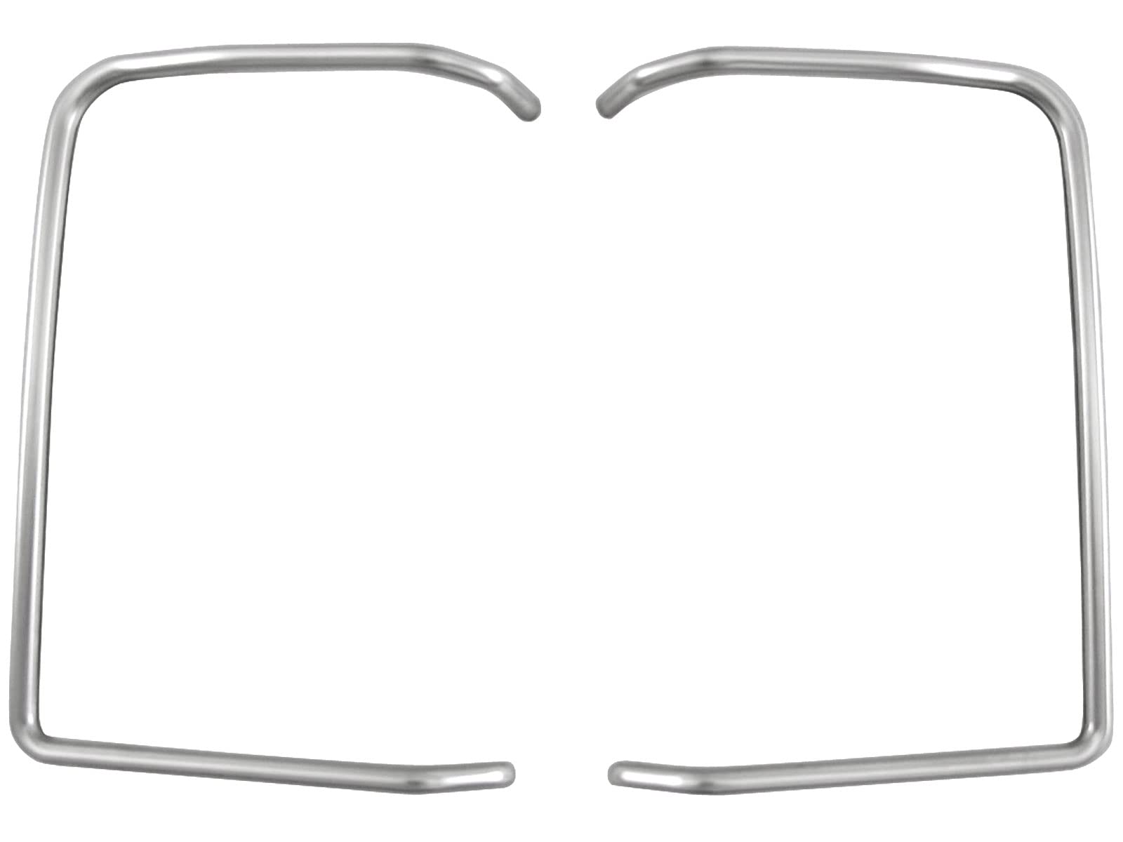 BRIGHTZ ランディ 90 95 ステンレスリアインナードアハンドルカバー 皿 2PC サテンシルバー 【 INS-DHC-224 】 ZWR90C ZWR95C MZRA90C MZRA95C ZWR MZRA 90C 95C C ランデイ ランディー ランデイー ランデー