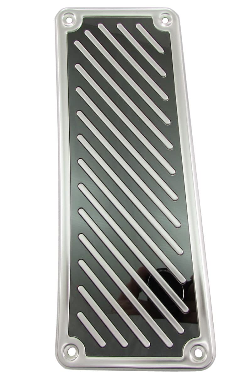 BRIGHTZ ランディ 90 95 ステンレスフットレストカバー サテンシルバー 【 PEDAL&minus;011 】 ZWR90C ZWR95C MZRA90C MZRA95C ZWR MZRA 90C 95C C ランデイ ランディー ランデイー ランデー｜WES STORE