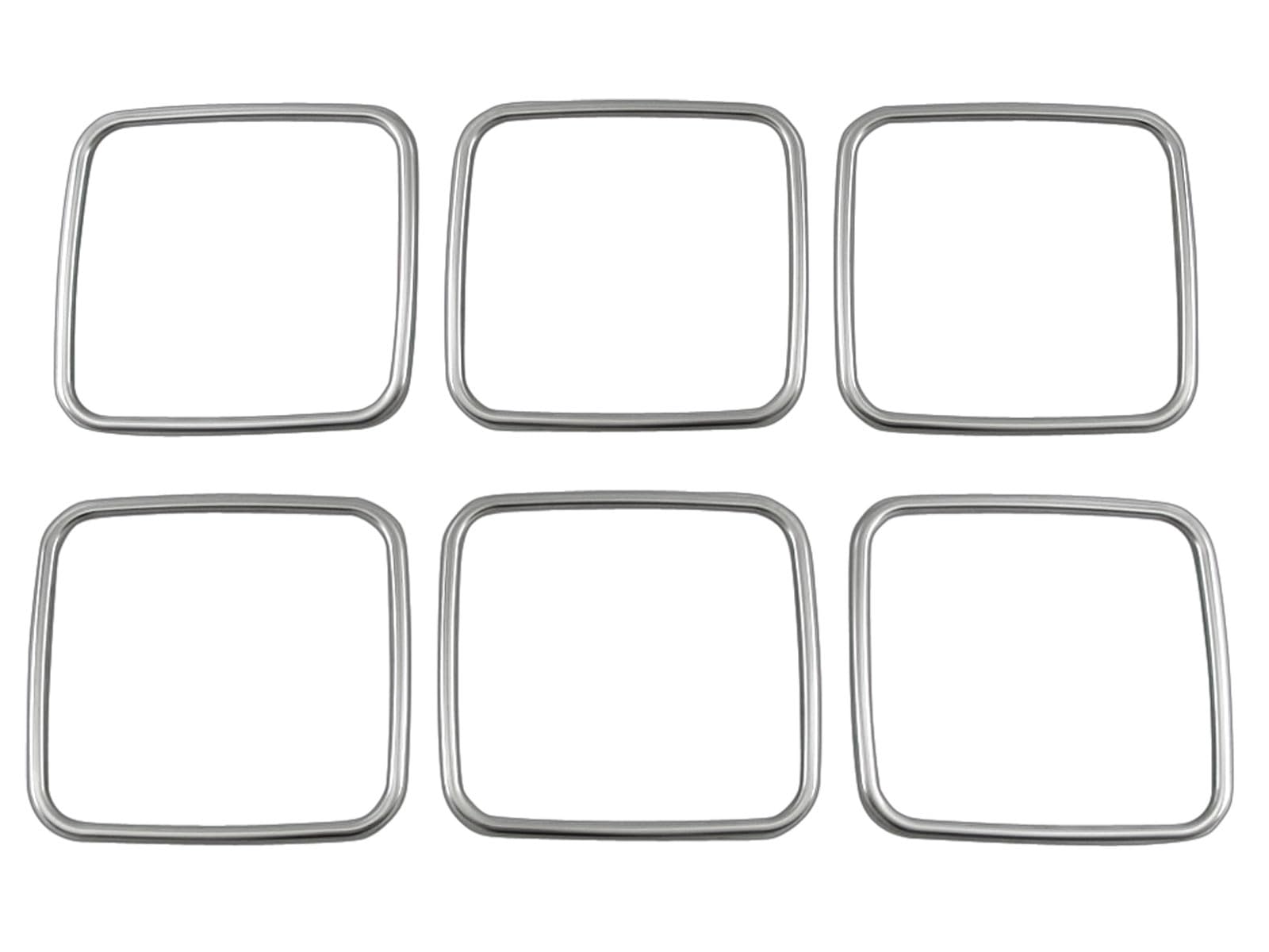 BRIGHTZ 三菱ふそう ブルーテックファイター 超鏡面ステンレスメッキテールライトリング 6PC 【 TRUCK&minus;S&minus;084&minus;6PC 】 ブルーテック ファイター｜WES STORE