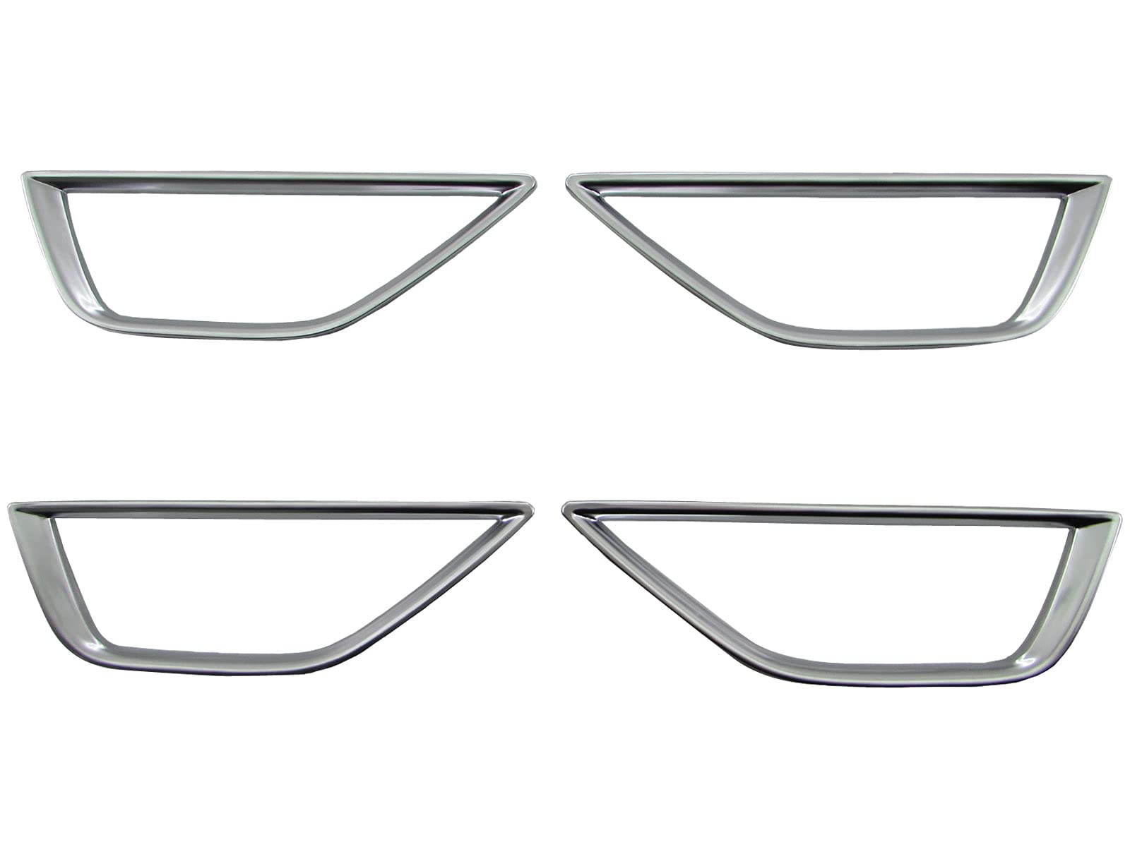 BRIGHTZ クロストレック GUD GUE インナードアハンドルカバー 皿 4PC サテンシルバー 【 INS−DHC−163 】 GU UD UE D E|WES STORE