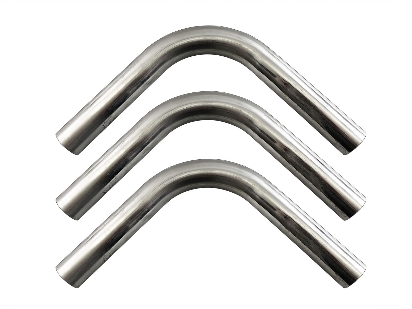 BRIGHTZ 38Φ 90度 ステンレス 曲げパイプ 1.2mm厚 3PC 【 CUR−PIPE−042−3PC 】 38パイ 38φ 90°|WES STORE