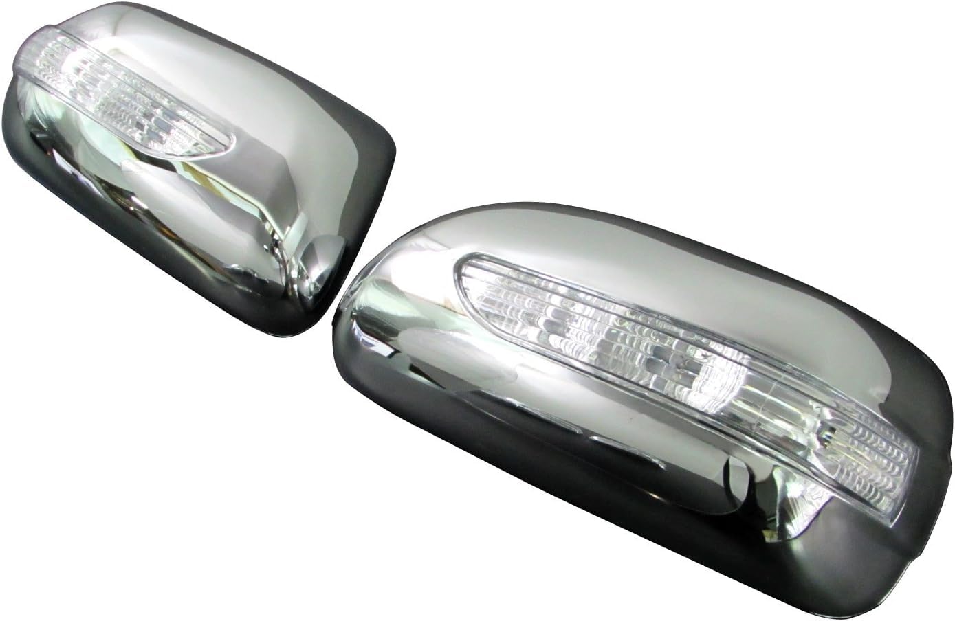 BRIGHTZ カローラ 120 121 122 124 後期 LEDメッキドアミラーカバー LED黄&青 【 MIR&minus;SID&minus;157 】｜WES STORE