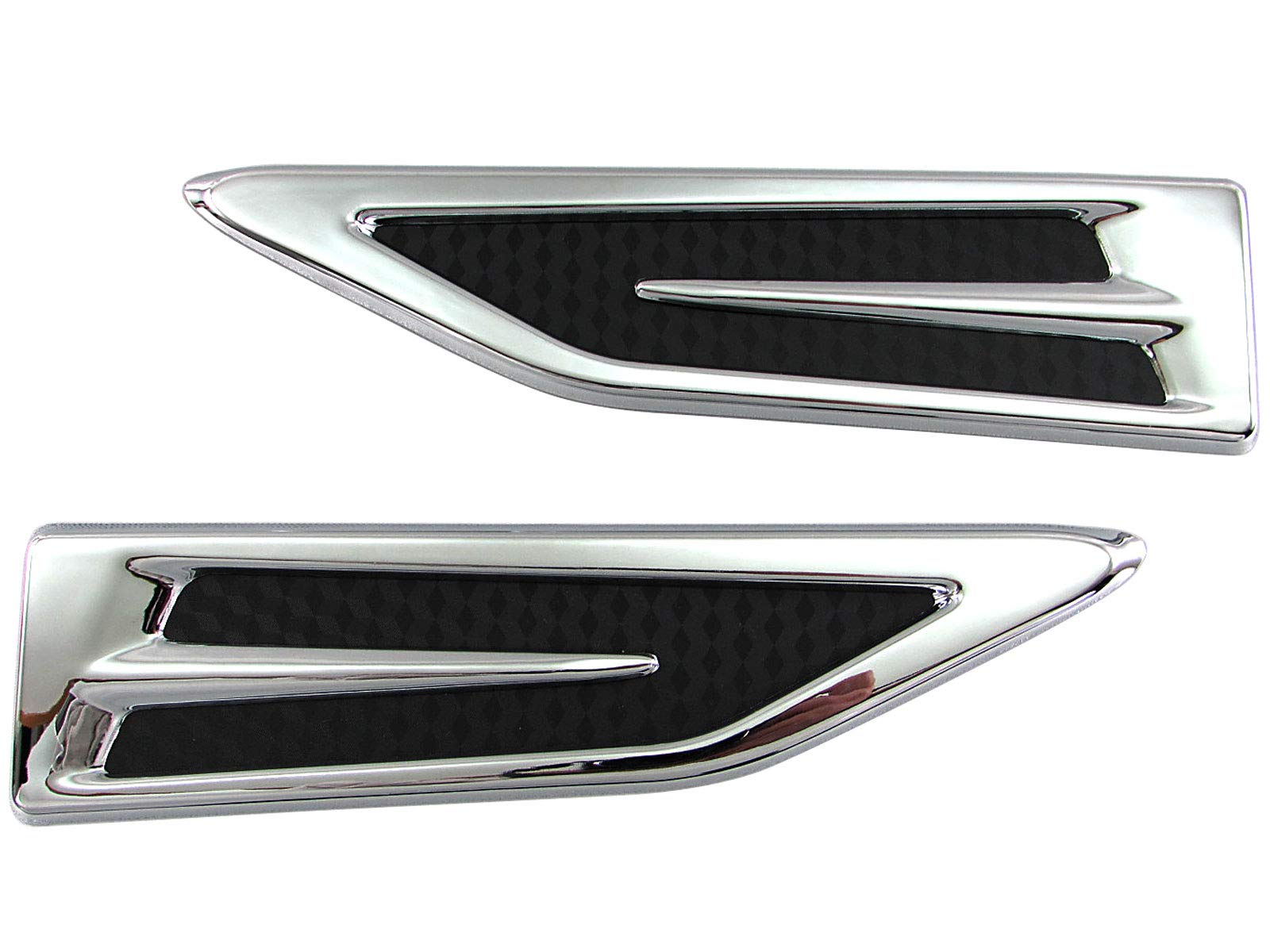 BRIGHTZ タントファンクロス LA650S LA660S メッキフェンダーガーニッシュ カーボン調 【 AIR－LOU－011 】 LA650 LA660 A650 A660 650 660 タント ファンクロス