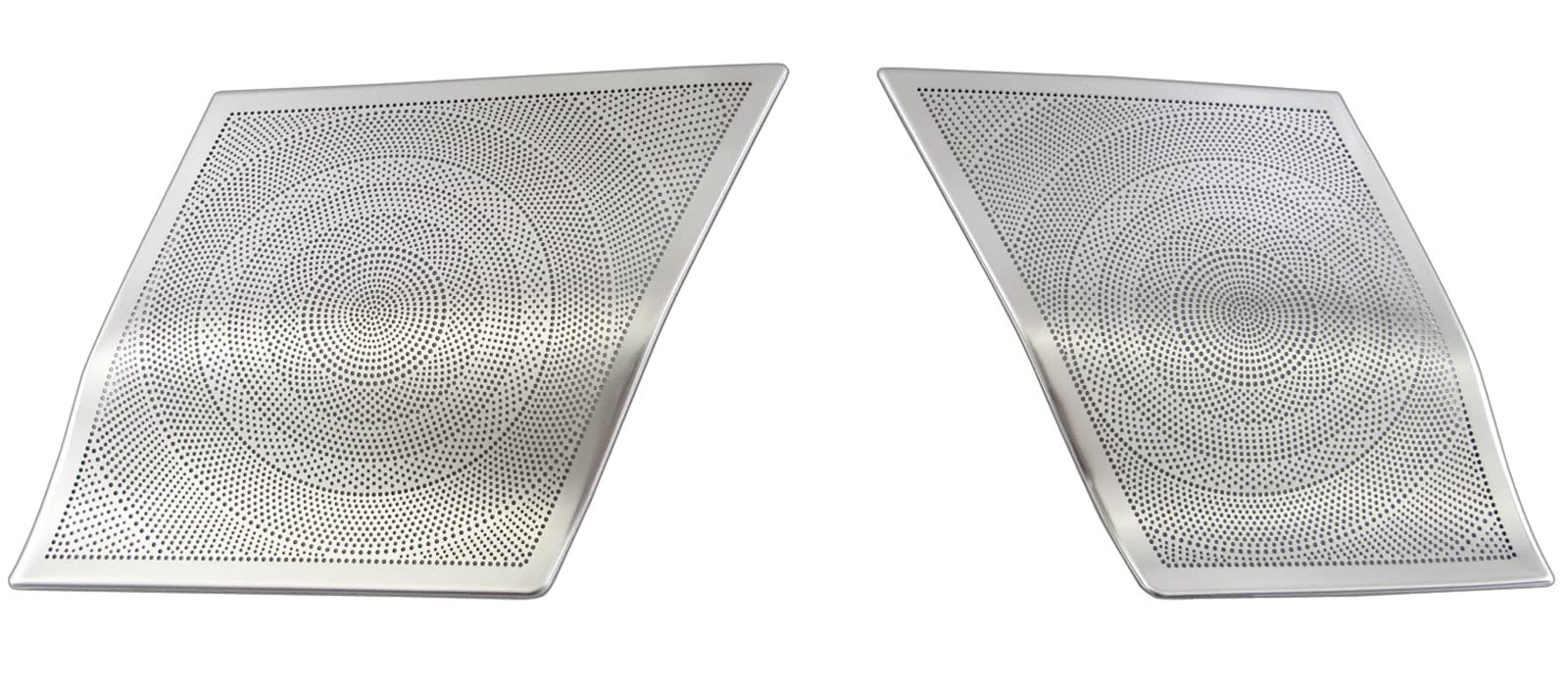 BRIGHTZ カローラクロス 10 11 15 ステンレスダッシュボードスピーカーカバー 2PC サテンシルバー 【 SPEAKER−151 】 ZSG10 ZVG11 ZVG15|WES STORE