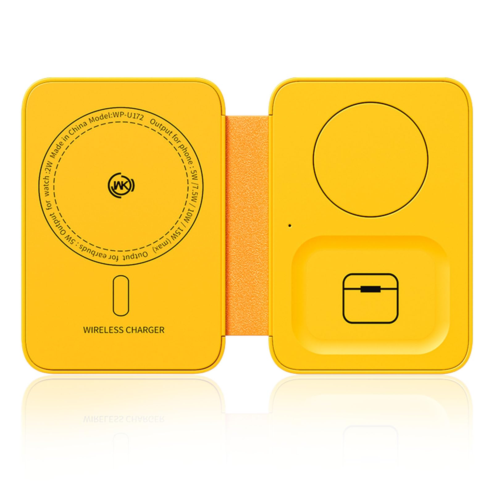 Supidina【最軽量級】iPhone 充電器 ワイヤレス 3in1 MagSafe対応 アップルウォッチ充電器 AirPods対応 15W急速充電 USB-C 持ち運びに最適