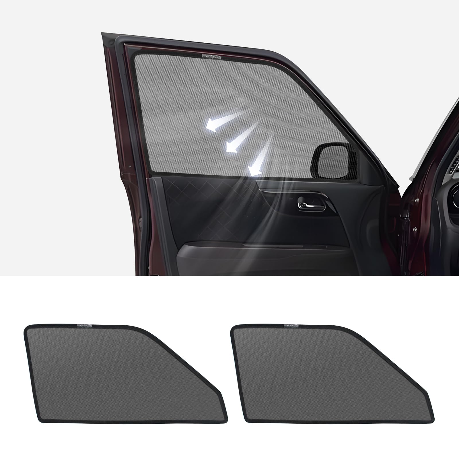 N-ONE エヌワン JG3/4型 専用 メッシュカーテン 車種専用 サンシェード N-ONE エヌワン JG3/4型 サイド用 遮光カーテン 遮光 日除け 日焼け防止 UVカット メッシュサンシェード マグネット式 日差 10,697円