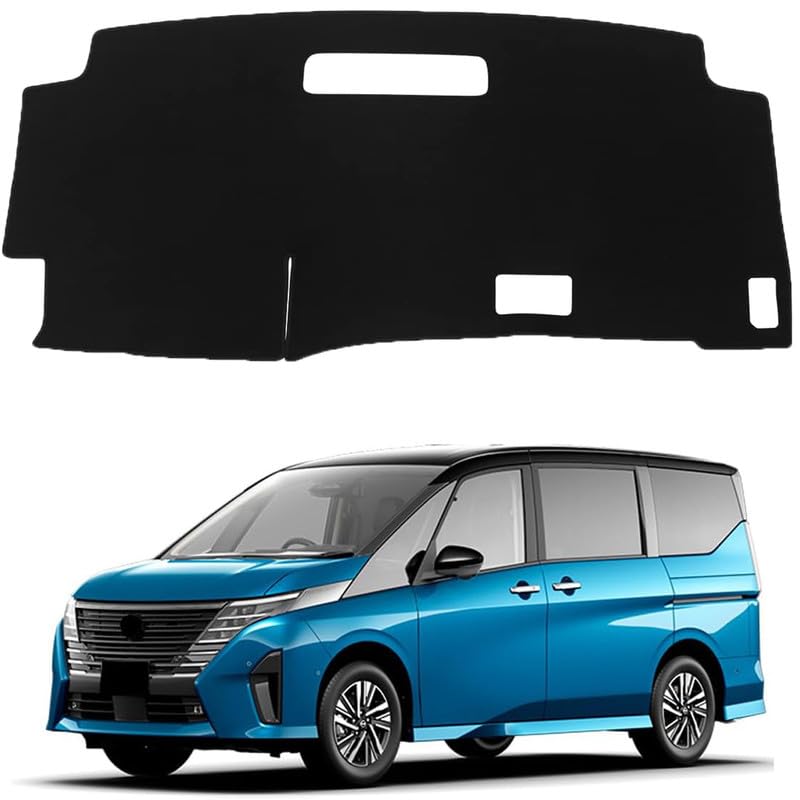 新型 セレナ C28 ダッシュボードマット セレナ c28 ダッシュボード セレナ c28 ダッシュボードカバー ガソリン車 6代目 SERENA 専用 2022年12月-現行車種専用 日焼け防止 ダッシュボード 保護マッ