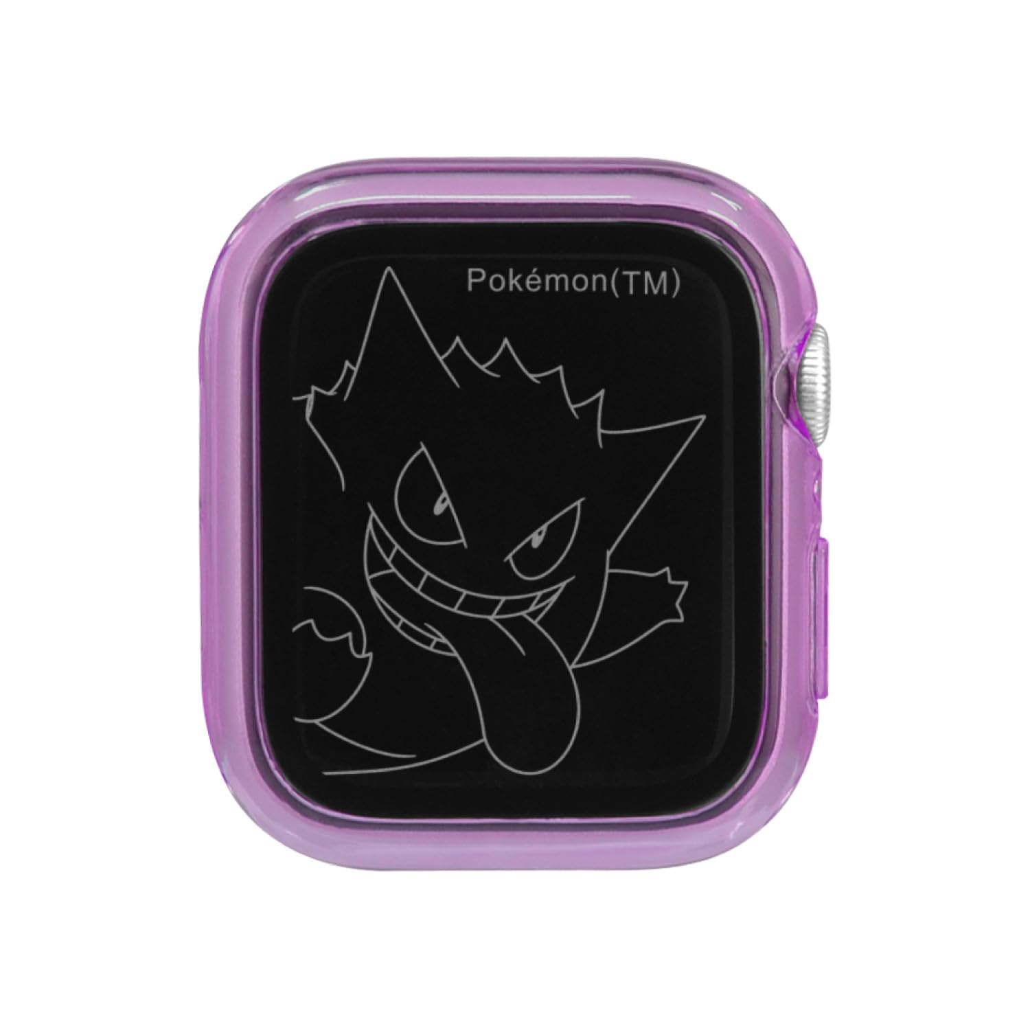 グルマンディーズ ポケットモンスター Apple Watch 40mm 対応 ガラスプロテクターケース ゲンガー POKE-929A