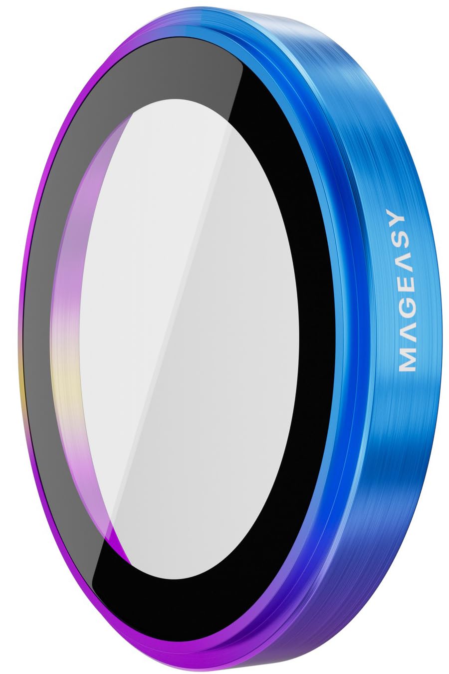 【MagEasy】 iPhone 16 Pro iPhone16 Pro Max 対応 カメラ保護 フィルム 指紋 傷 防止 カメラ レンズカバー アルミ 透明 サファイア クリスタル カメラカバー [ iPhone16Pro アイフォン 16 プロ Phone16ProMax 対|WES STORE