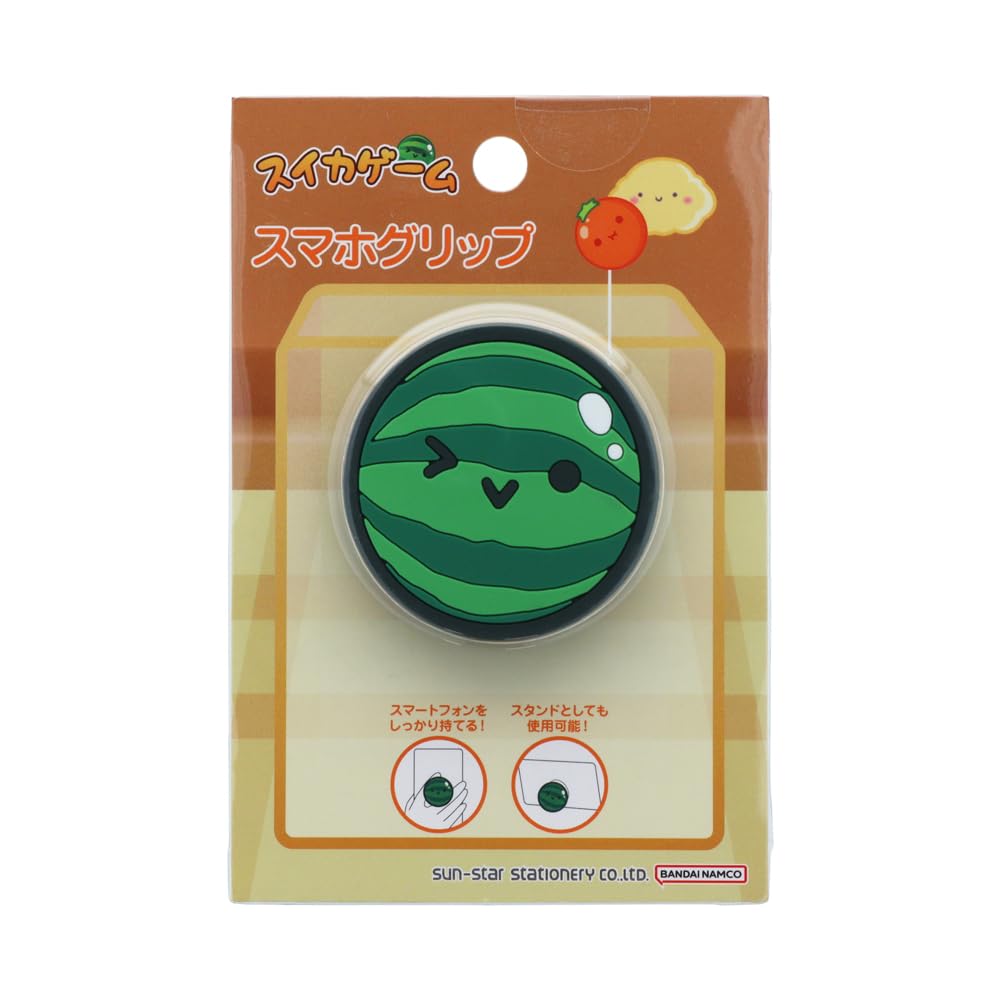 楽天市場】スイカゲーム スマホグリップ もも柄 4901770761671 [M便 1