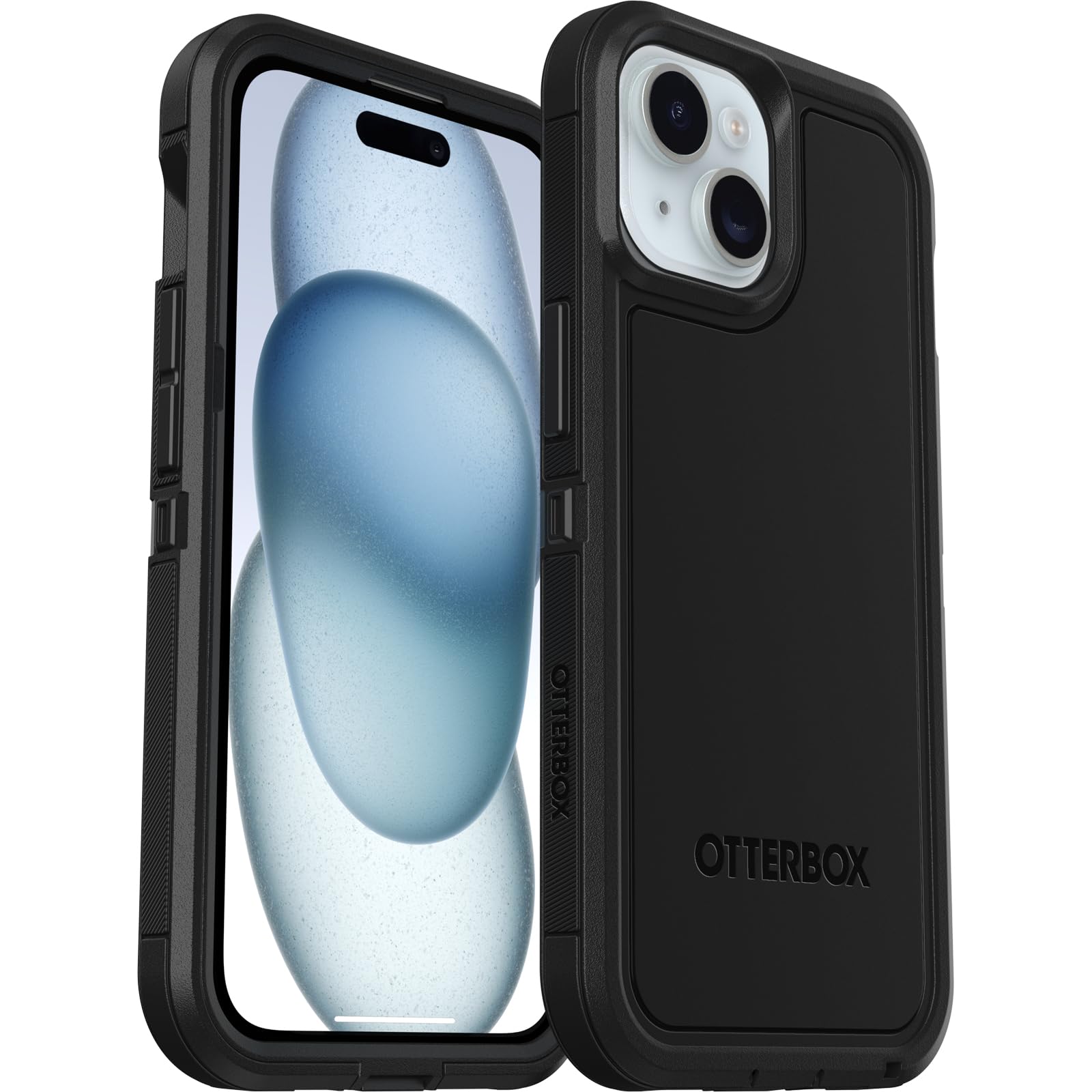 OtterBox iPhone 15 DEFENDER XT (ディフェンダー) 耐衝撃 MagSafe相応う Black スマートフォン・タブレット-スマートフォン・携帯電話アクセサリー