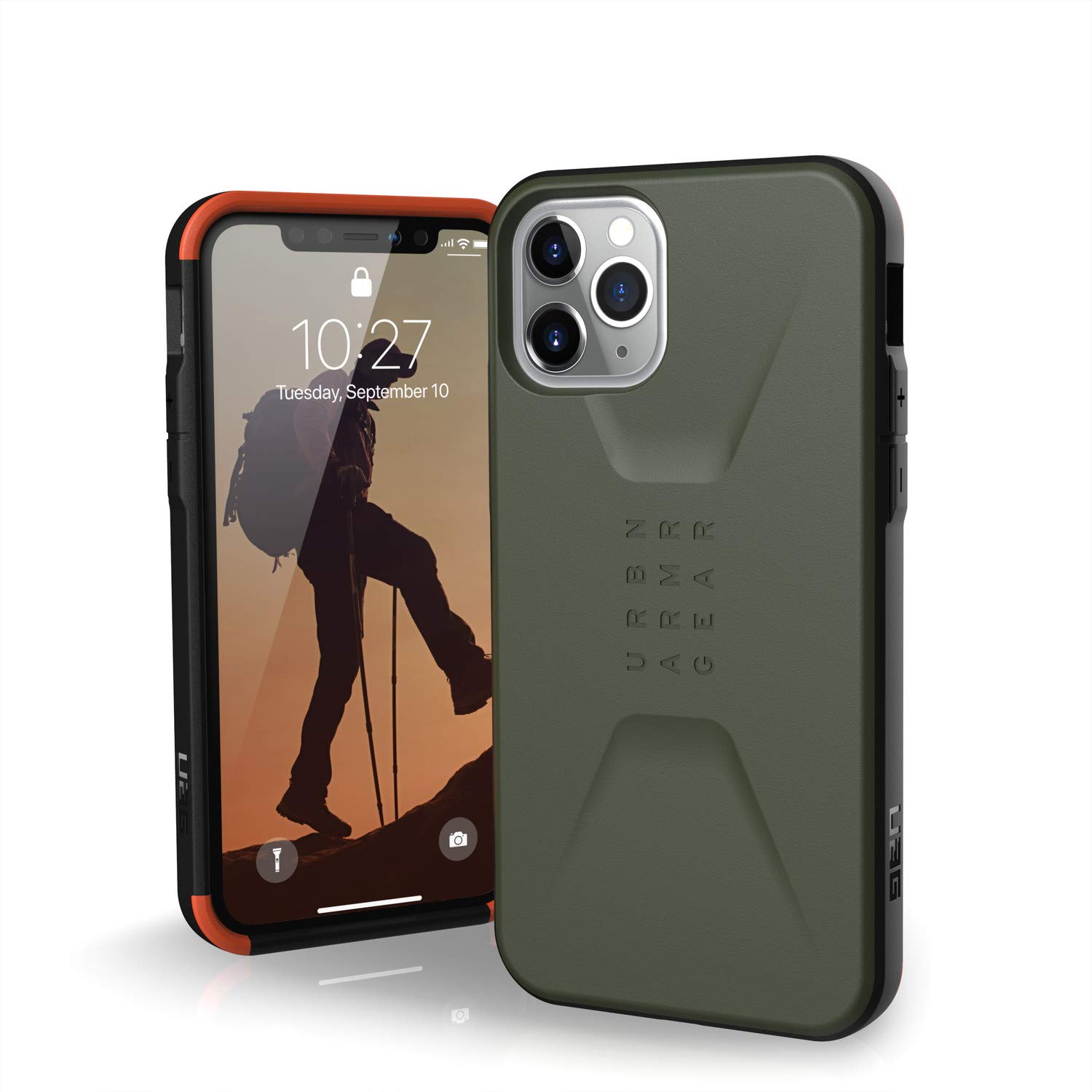 URBAN ARMOR GEAR iPhone 11 Pro(5.8インチ)対応耐衝撃ケース CIVILIAN オリーブドラブ 【日本正規代理店品】 UAG-IPH19SS-OD|WES STORE