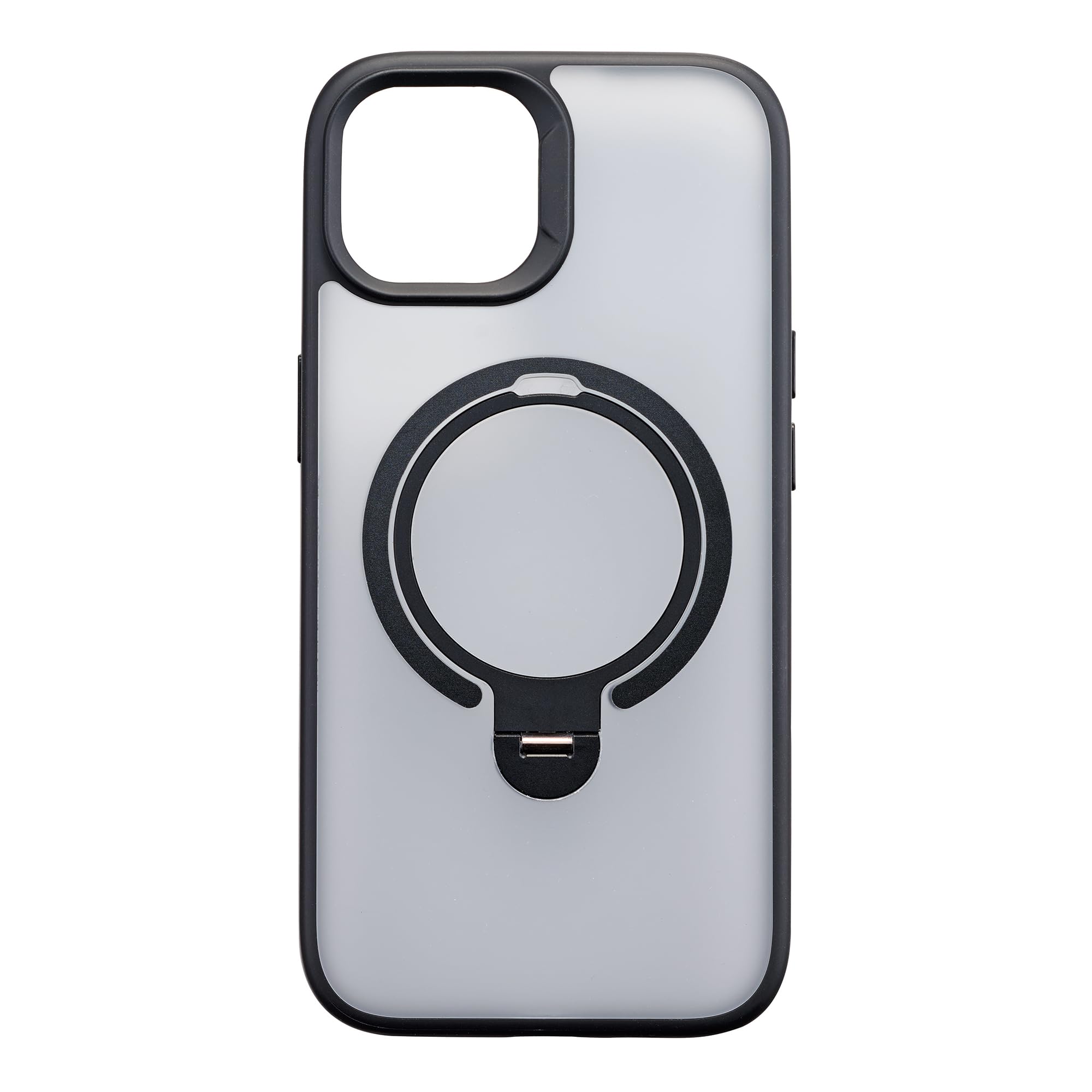 サンクレスト MagSta PLUSケース ブラック for iPhone15/14/13 i37FiJS09｜WES STORE