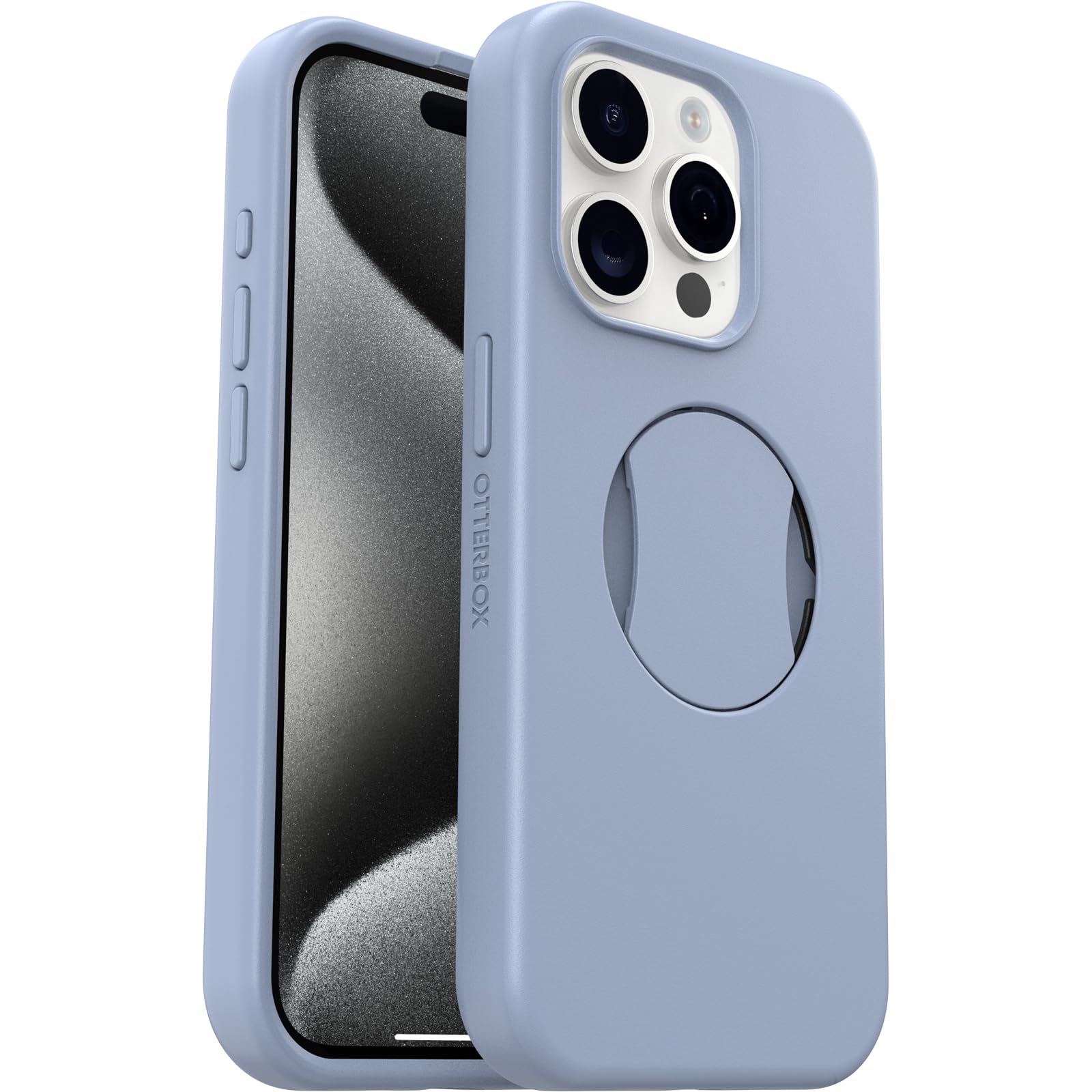 OtterBox iPhone 15 Pro OTTER GRIP SYMMETRY (シンメトリー) 耐衝撃 Blue