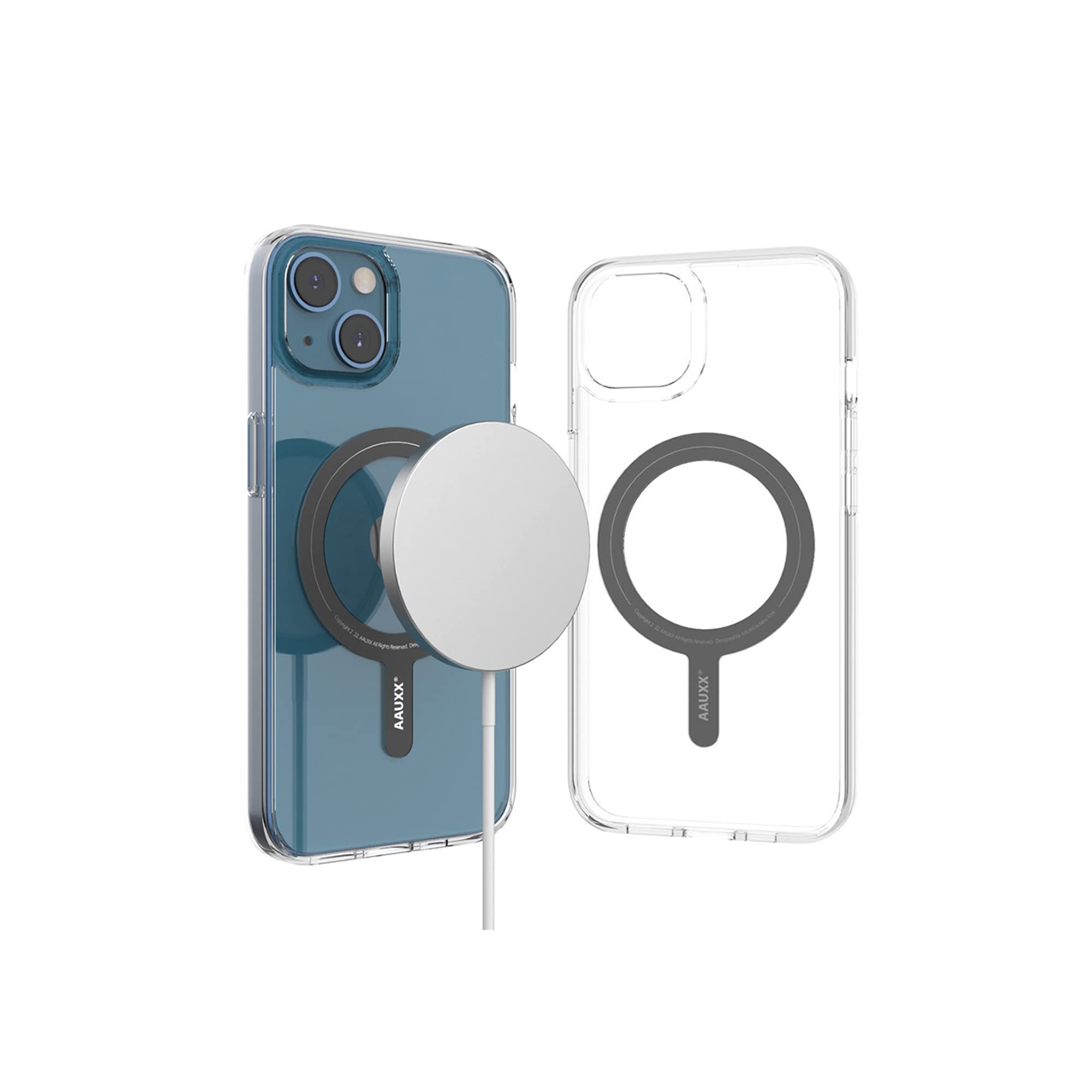 AAUXX(オークス) iRing Magnetic Case マグセーフ対応 iPhone13 クリアケース 強力磁石 スマホリング iRingMag/iRing PocketMag対応 マグネット専用設計 UMS-IR16MG13C 7,223円