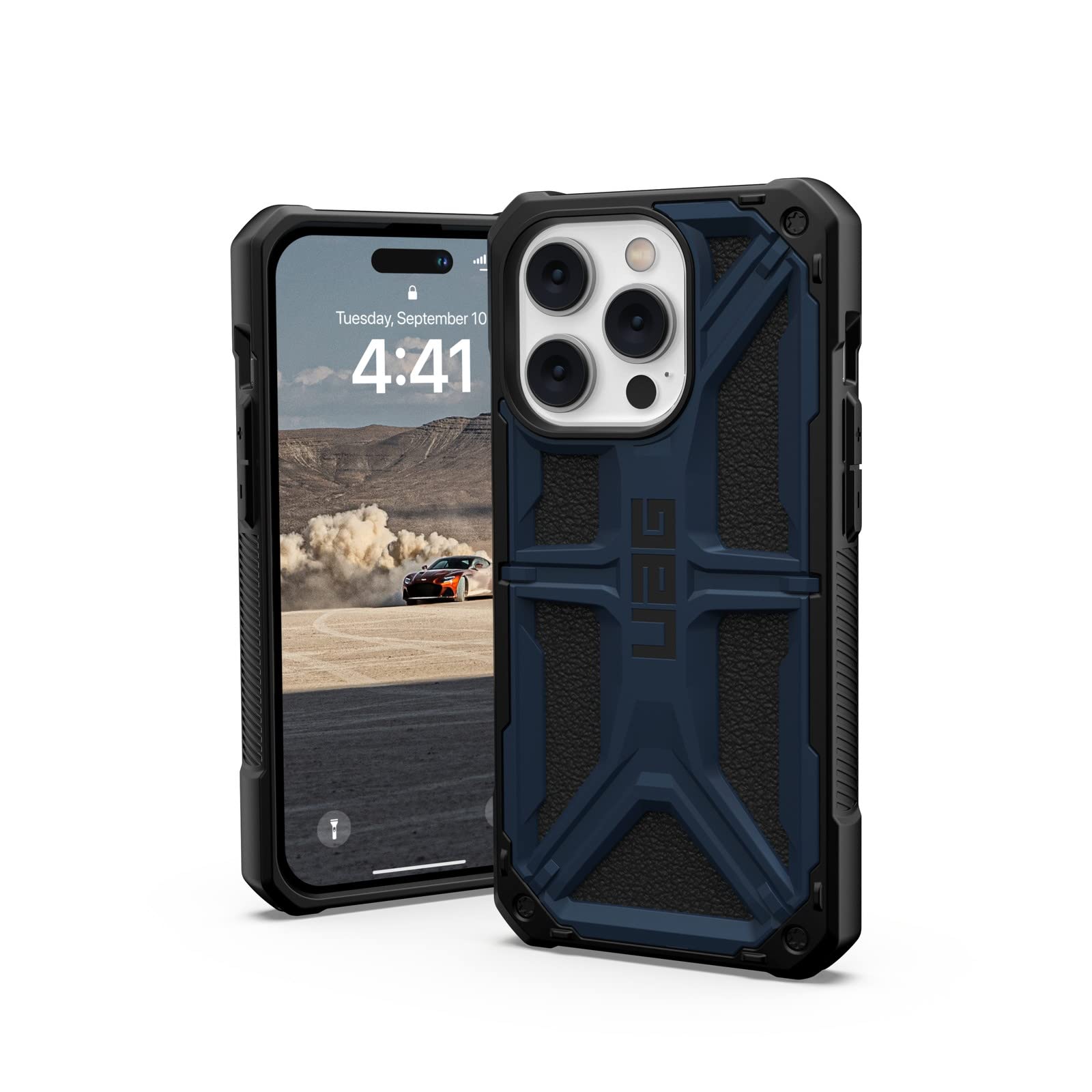 URBAN ARMOR GEAR iPhone 14 Pro (6.1) 2022対応 耐衝撃ケース MONARCH マラード 【日本正規代理店品】 UAG-IPH22MB-P-ML｜WES STORE