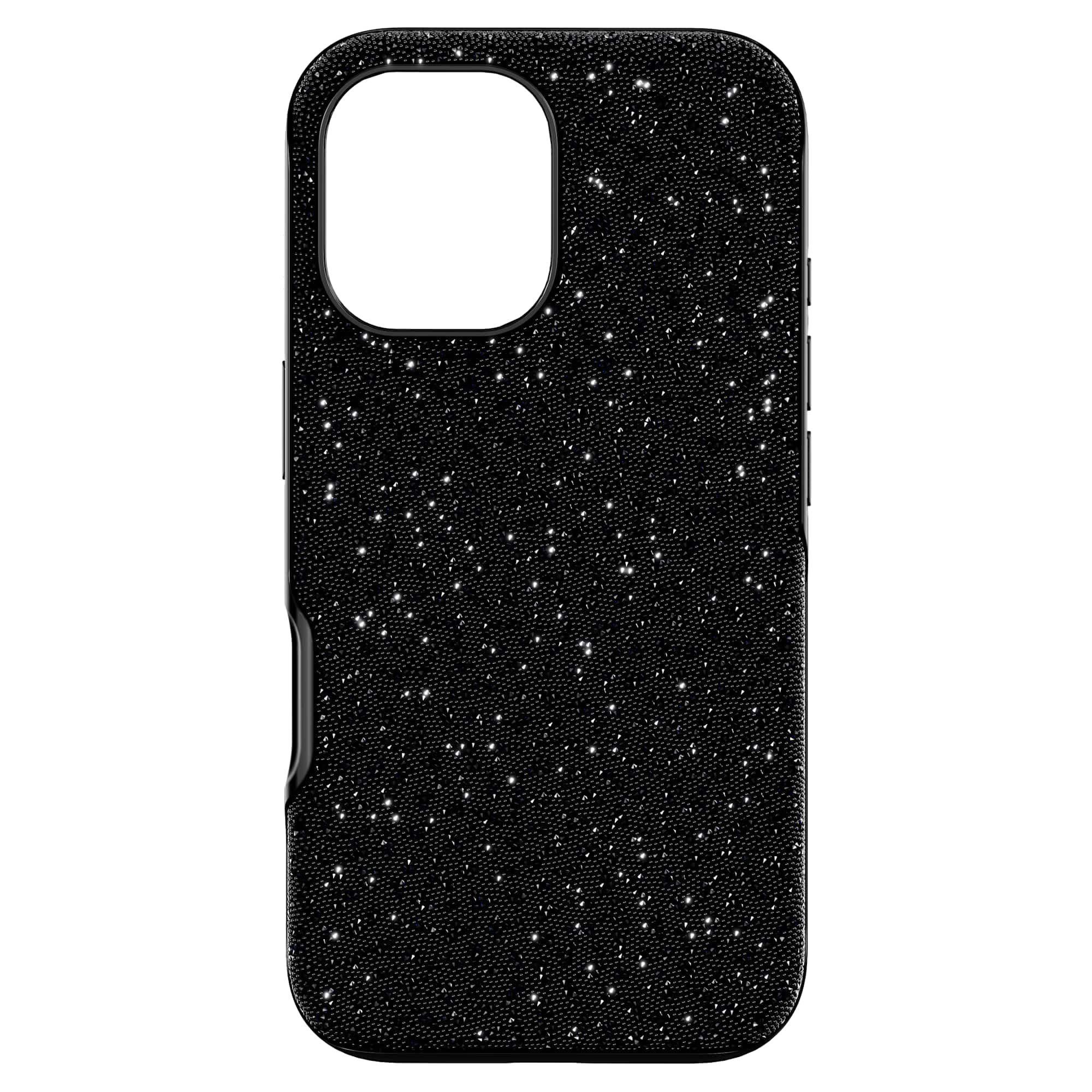 【公式】【スワロフスキー】High スマートフォンケース, iPhone・・ 16, ブラック [正規輸入品]