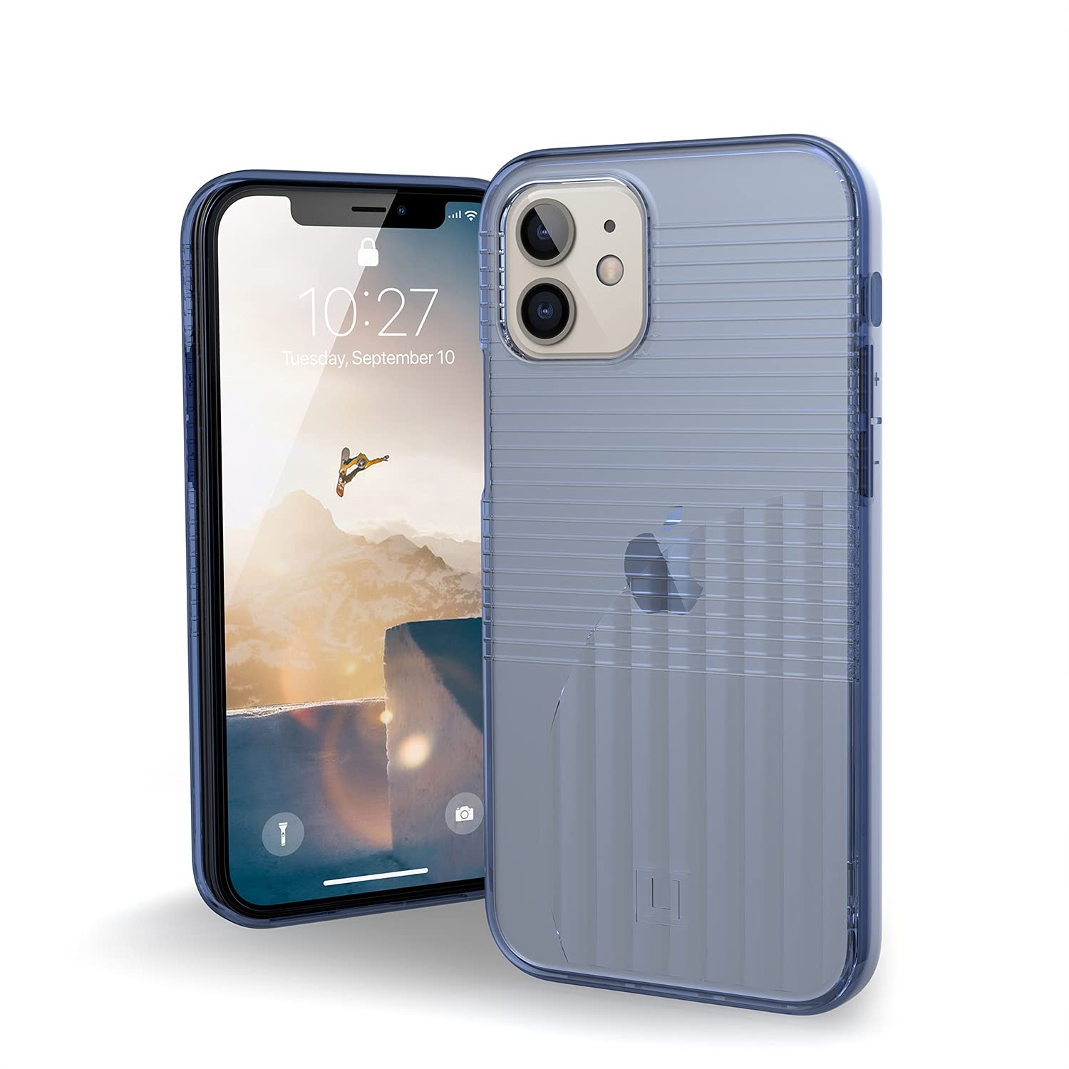 URBAN ARMOR GEAR/U by UAG iPhone 12/12 Pro(6.1) 2020相応う耐衝撃容れもの AURORA ホンブルグ帽青碧 【日本定め事代わりになる店品】 UAG-UIPH20MAR-SB